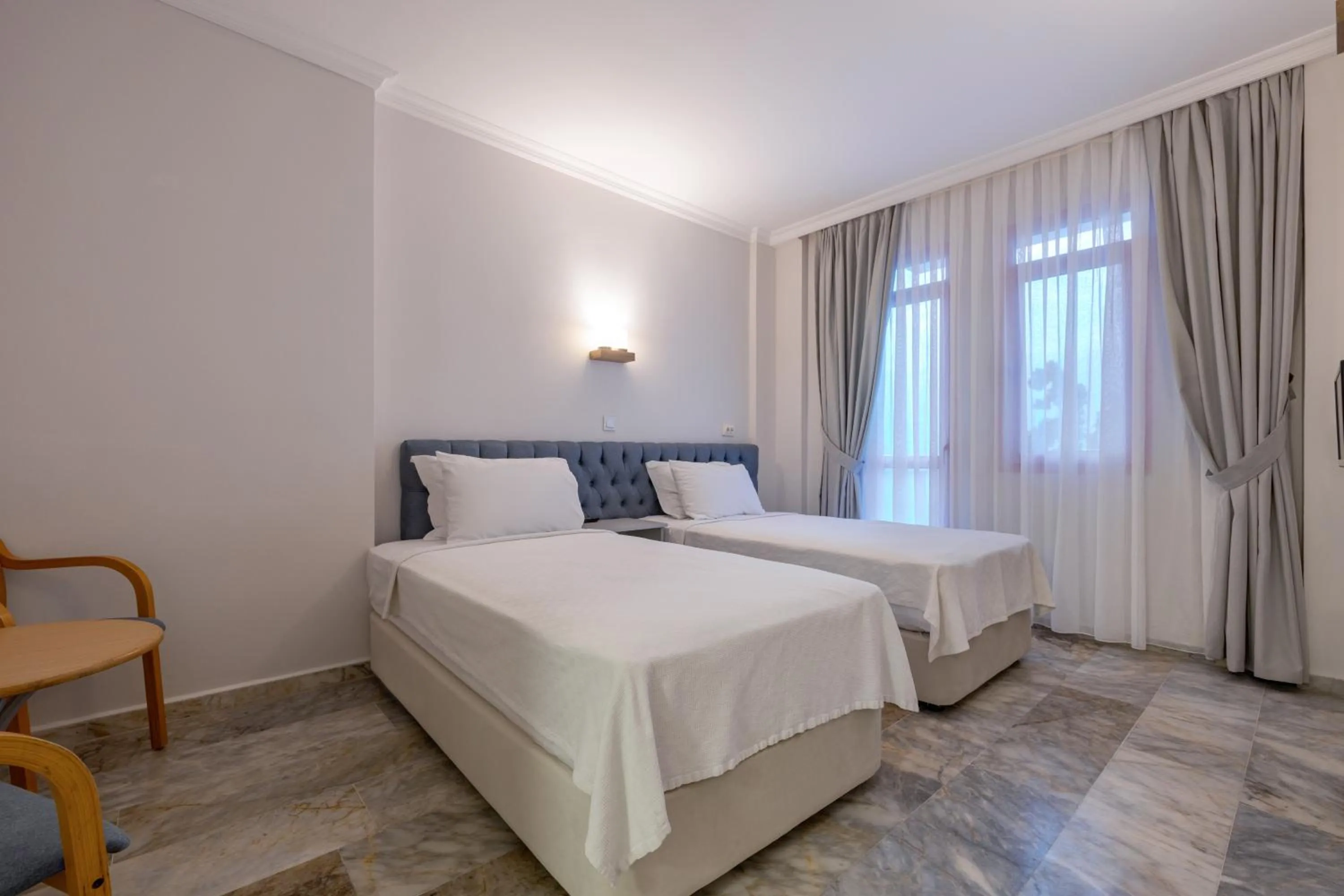 Bed in Hanedan Beach Hotel