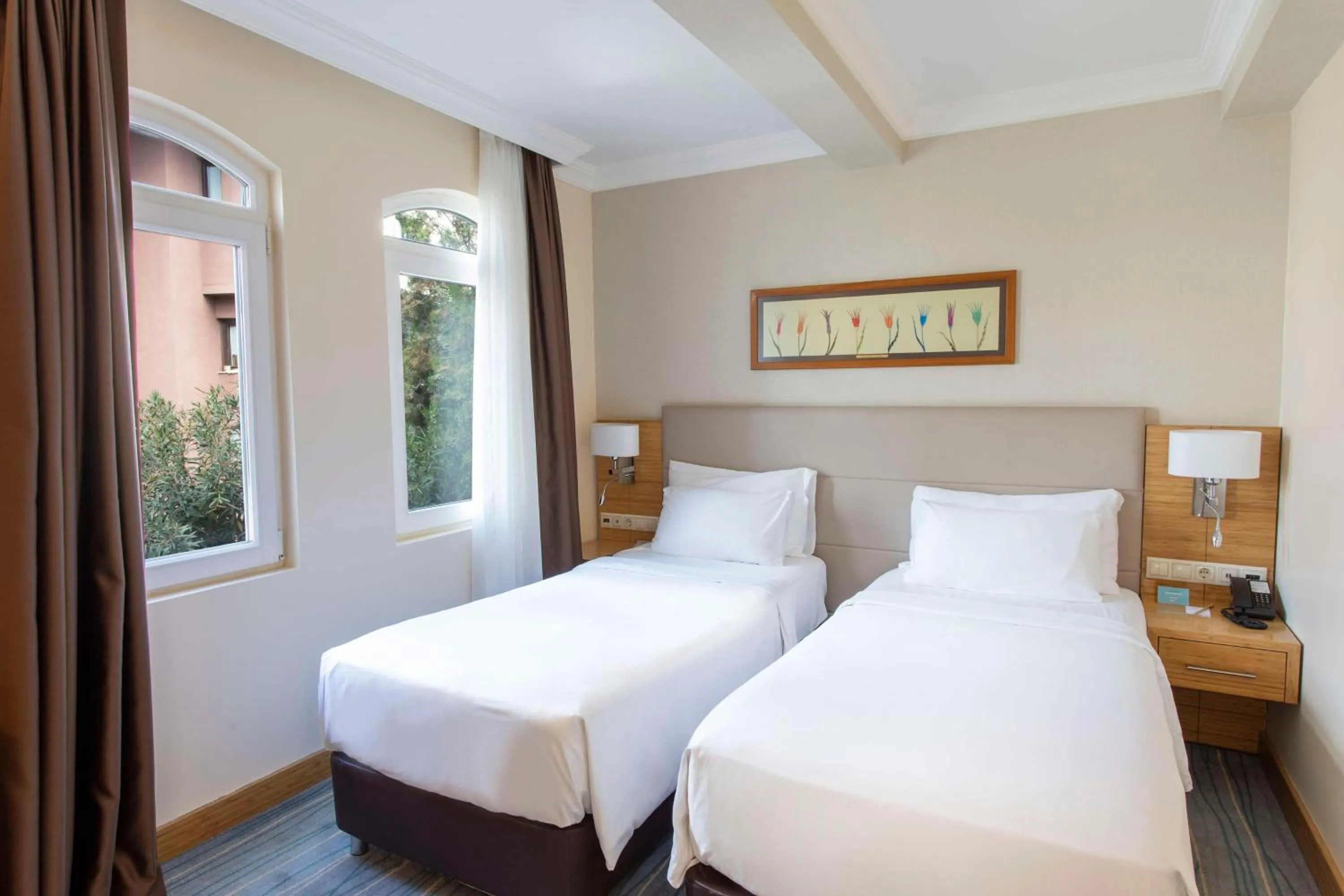 Bed in Radisson Hotel Istanbul Sultanahmet