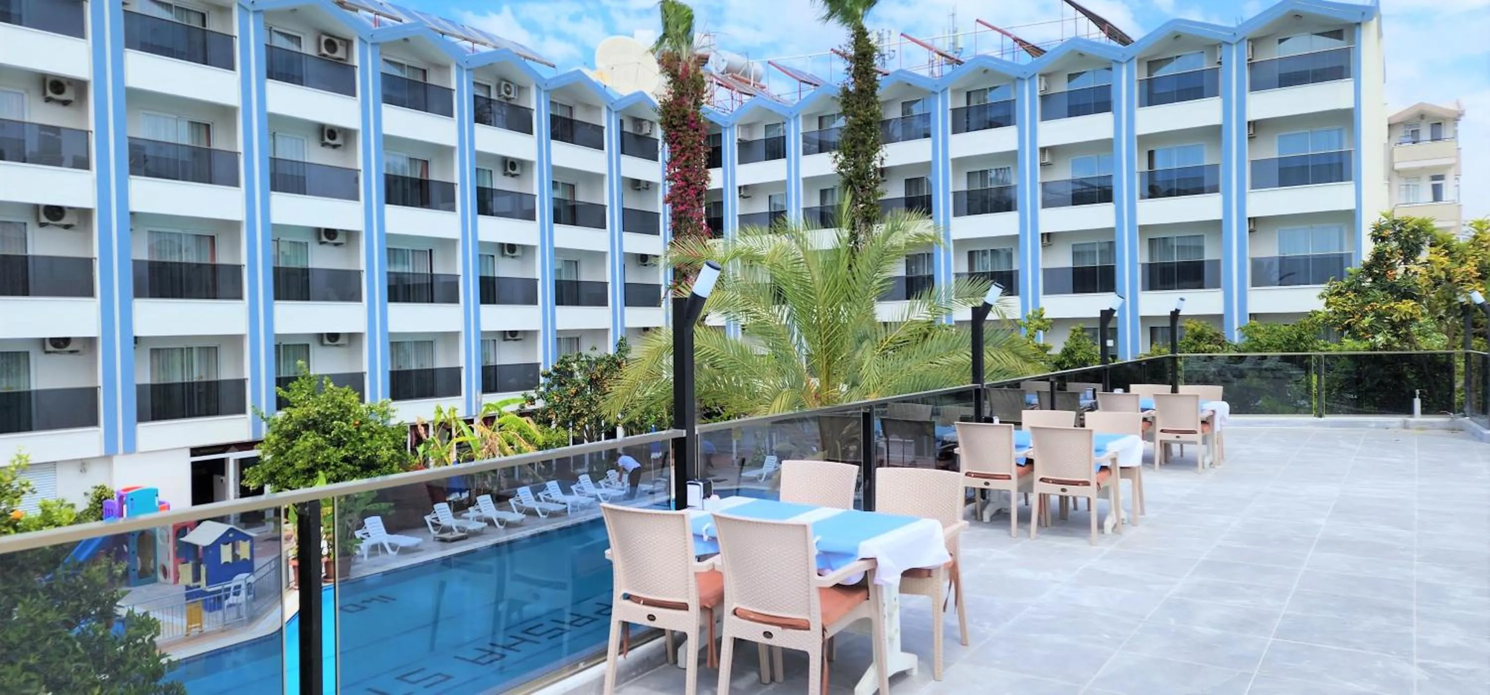 Balcony/Terrace in Gazipasa Star Otel