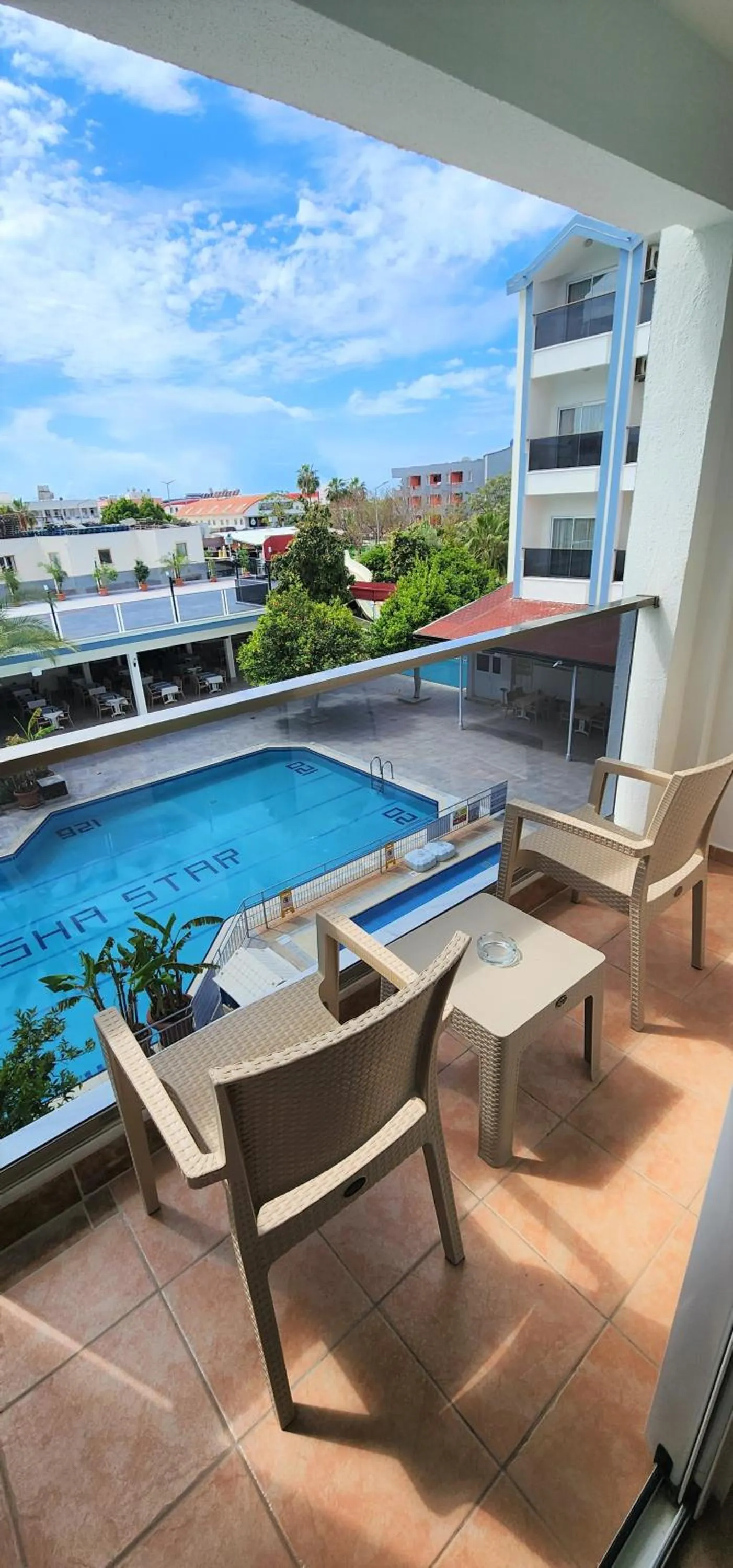 Balcony/Terrace in Gazipasa Star Otel