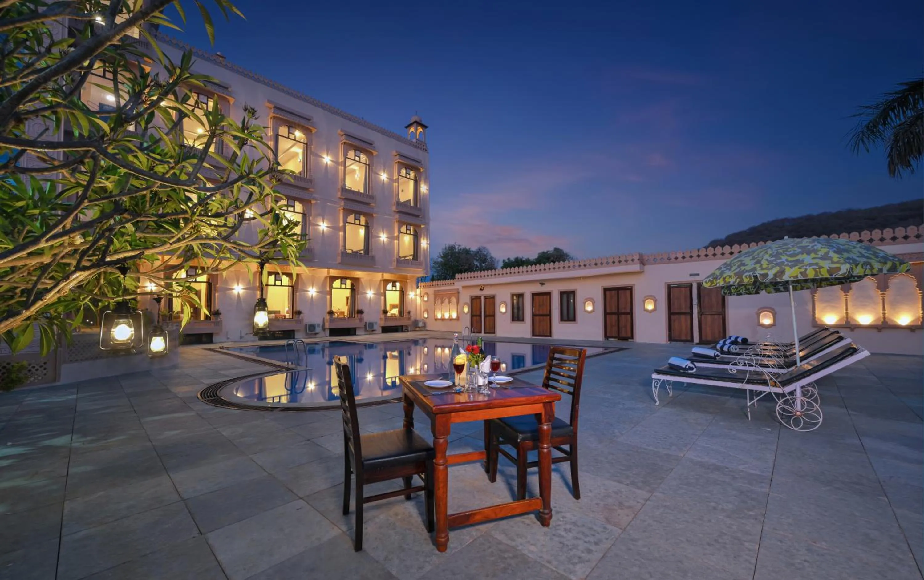 Property building in Ranthambhore National Resort