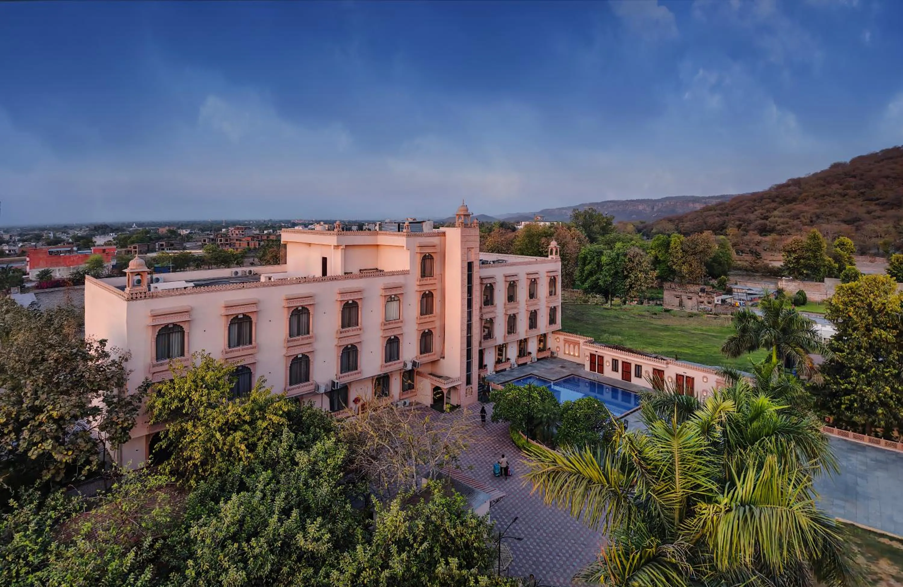 Bird's eye view in Ranthambhore National Resort