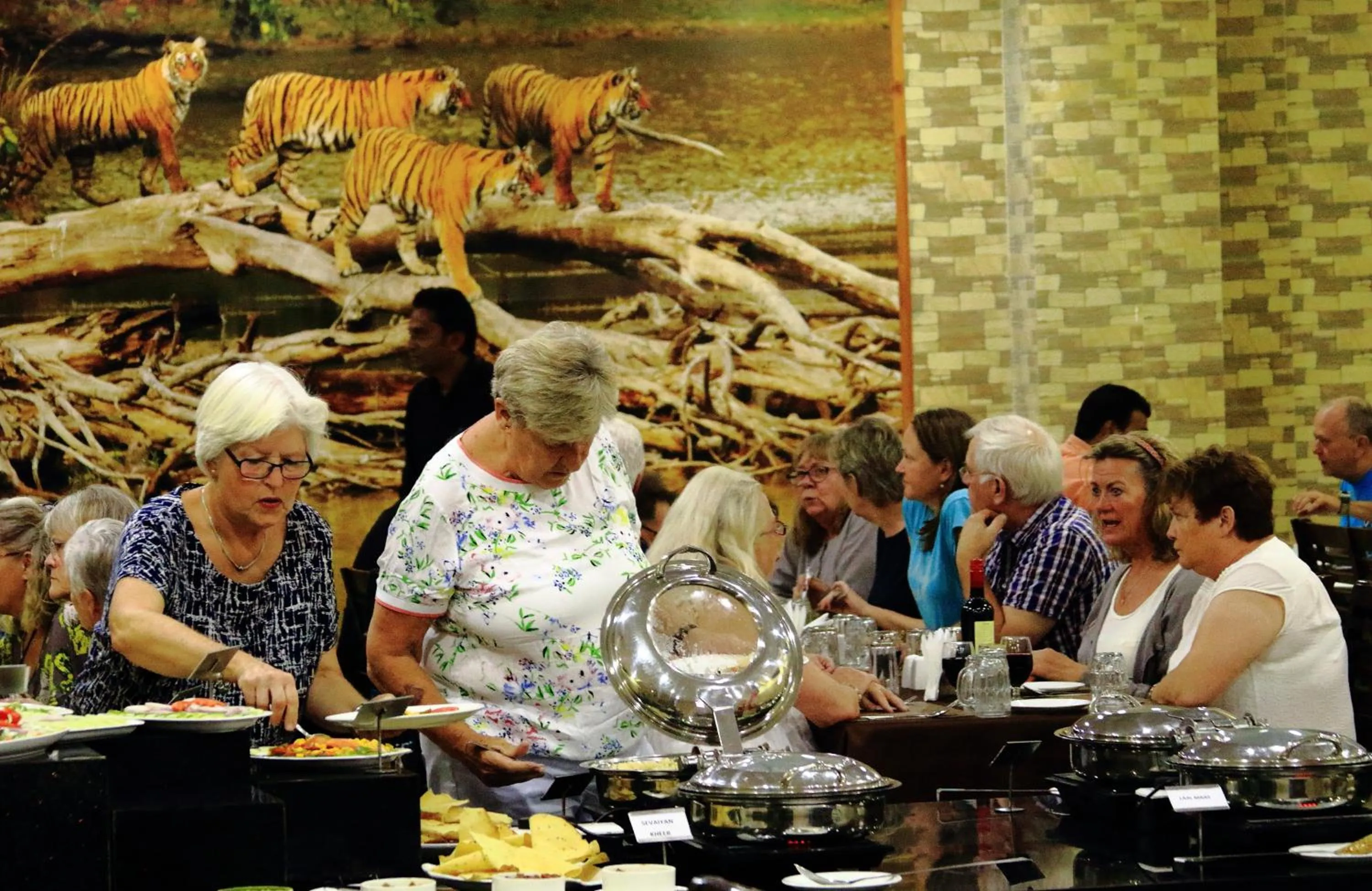 Breakfast in Ranthambhore National Resort