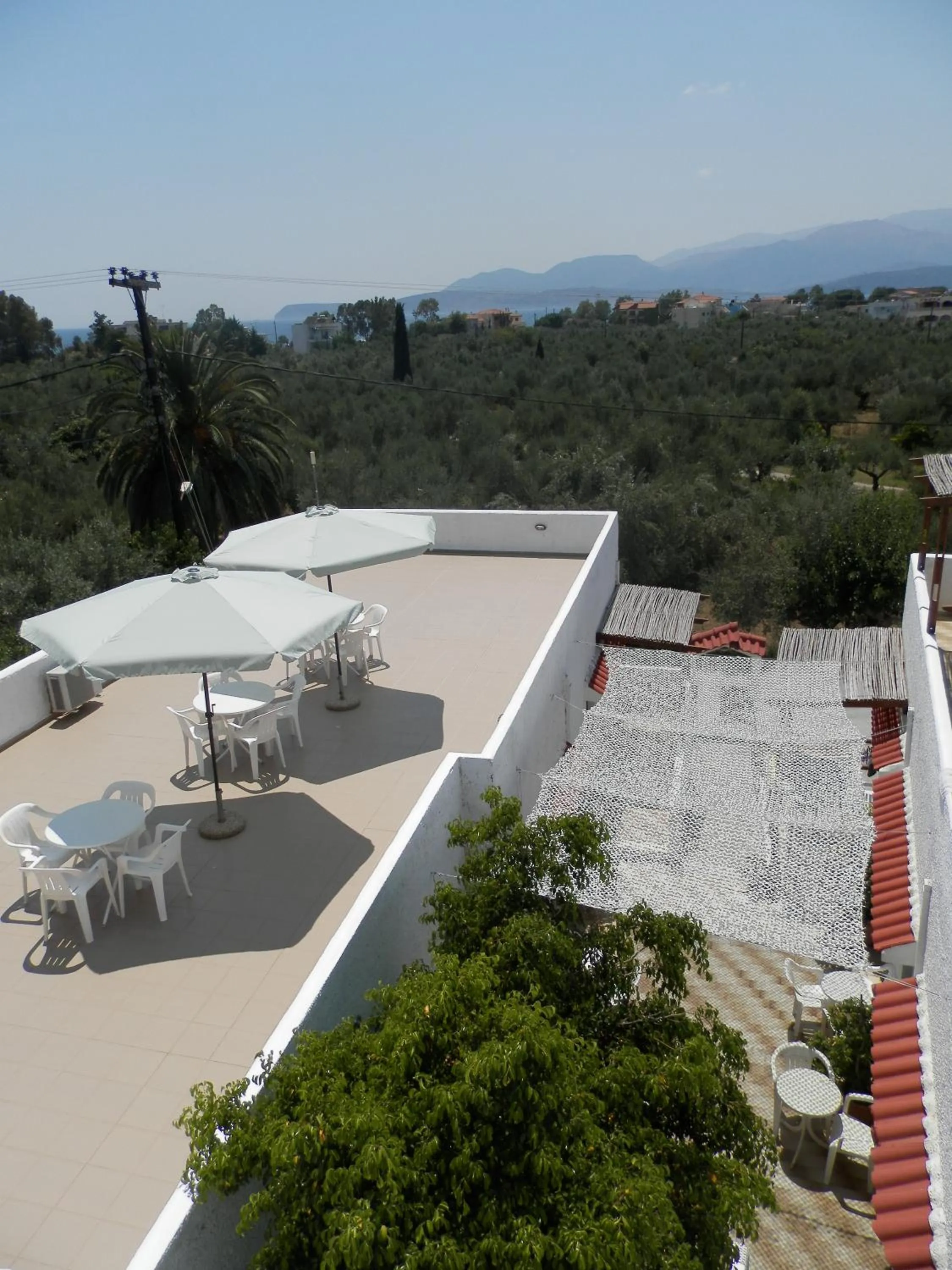 Balcony/Terrace in Aeolos Hotel Apartments
