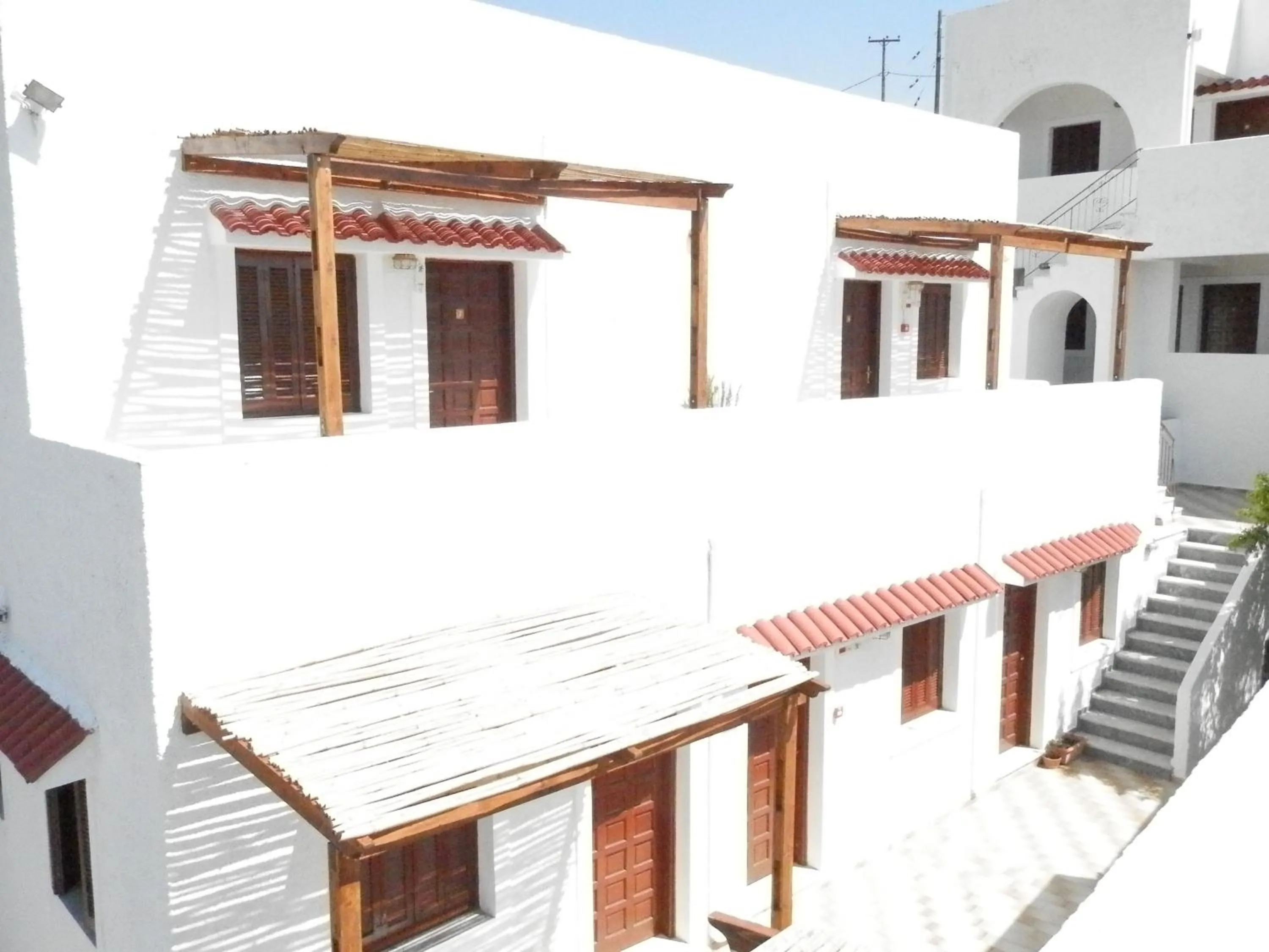 Balcony/Terrace in Aeolos Hotel Apartments