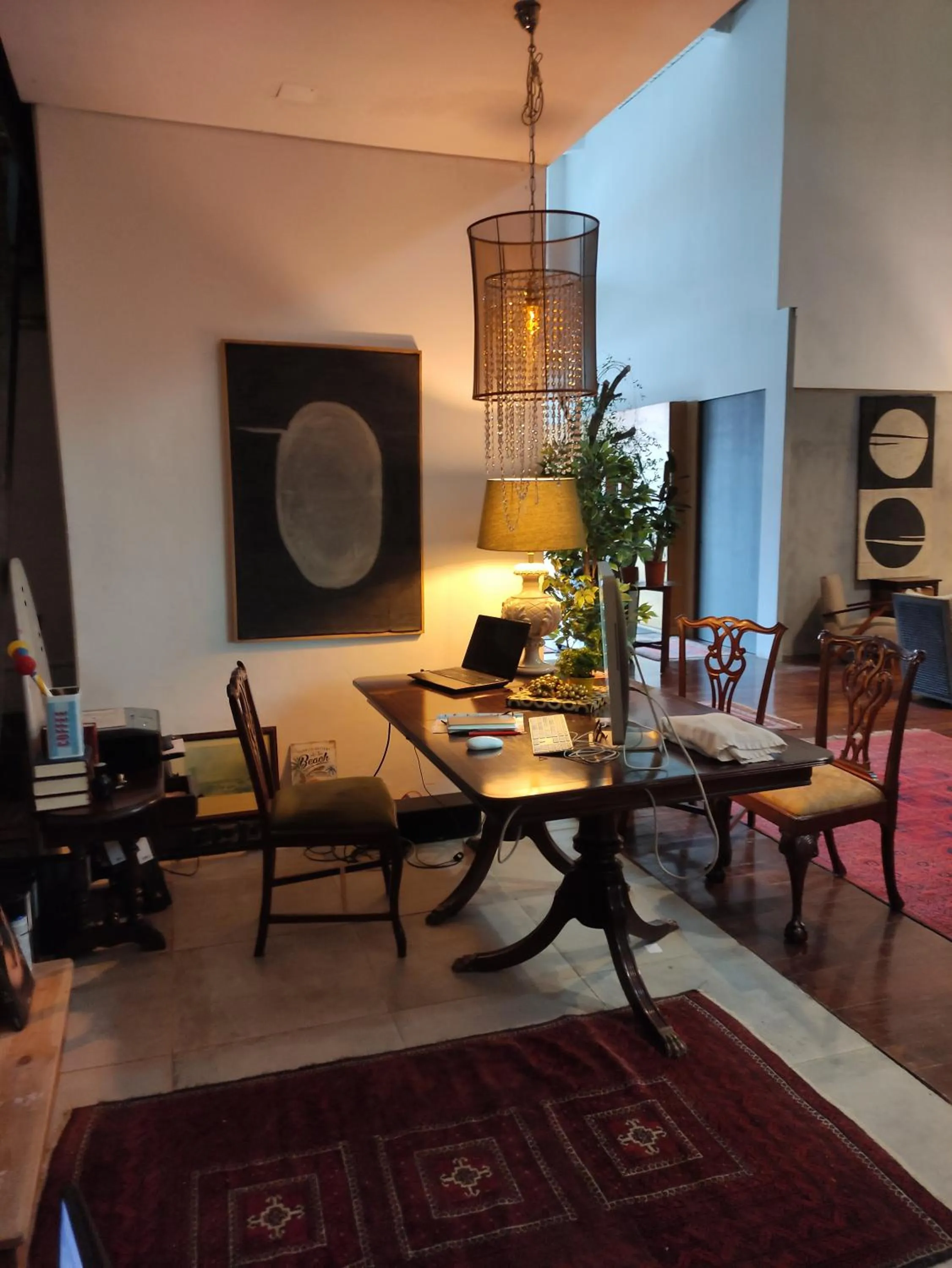 Lobby or reception in Caruma Surf Hostel