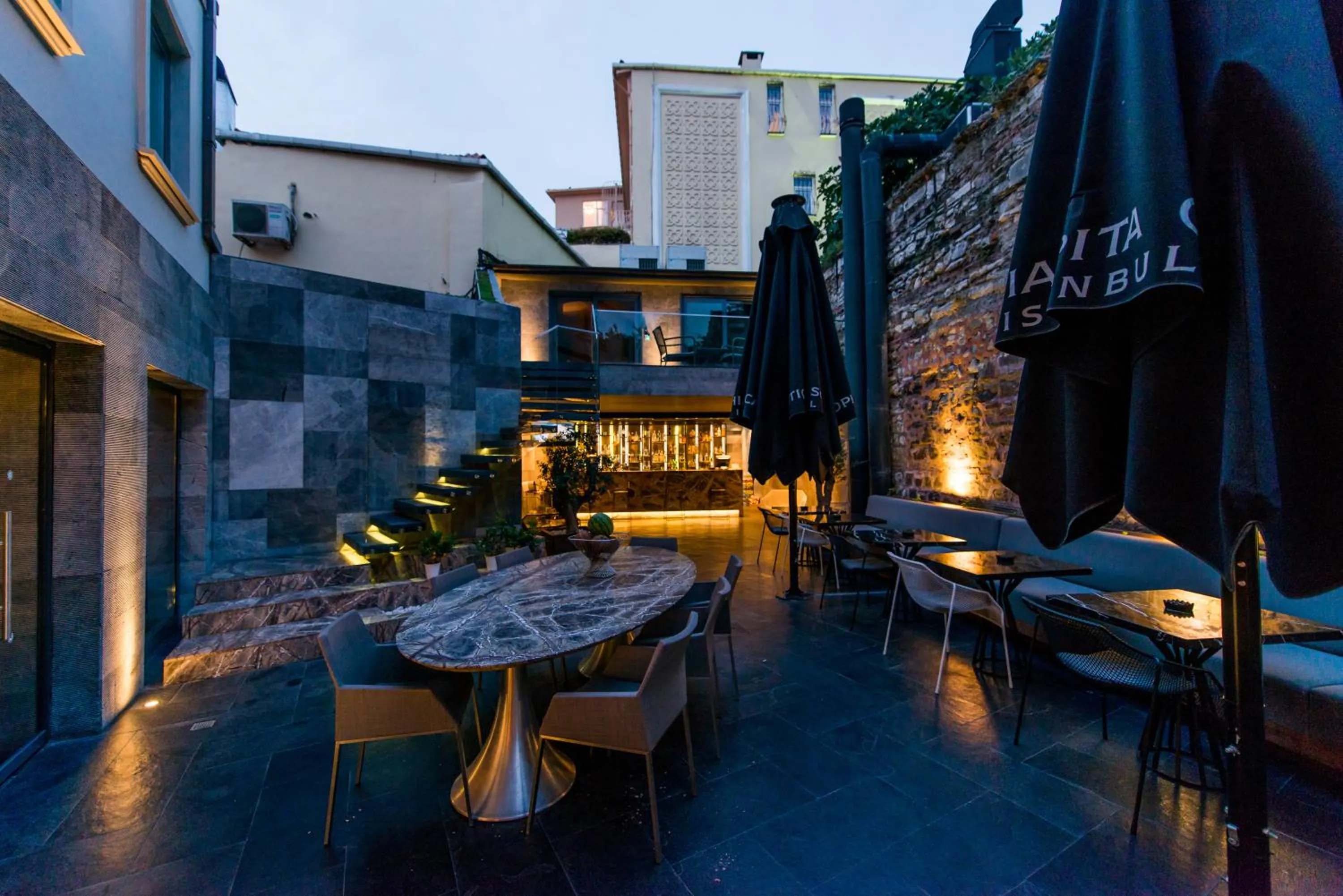 Garden in Hotel Saint Sophia