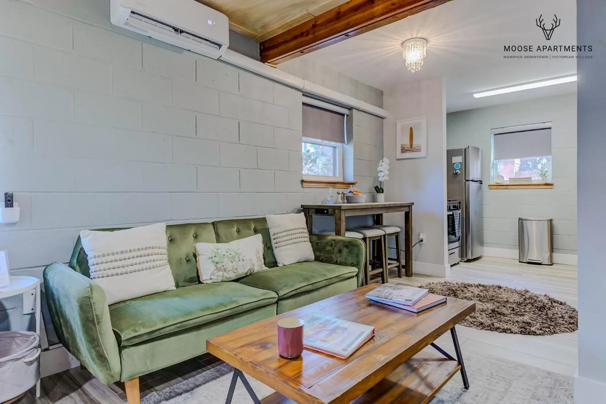 Kitchen or kitchenette in The Moose at Memphis Downtown & Victorian Village