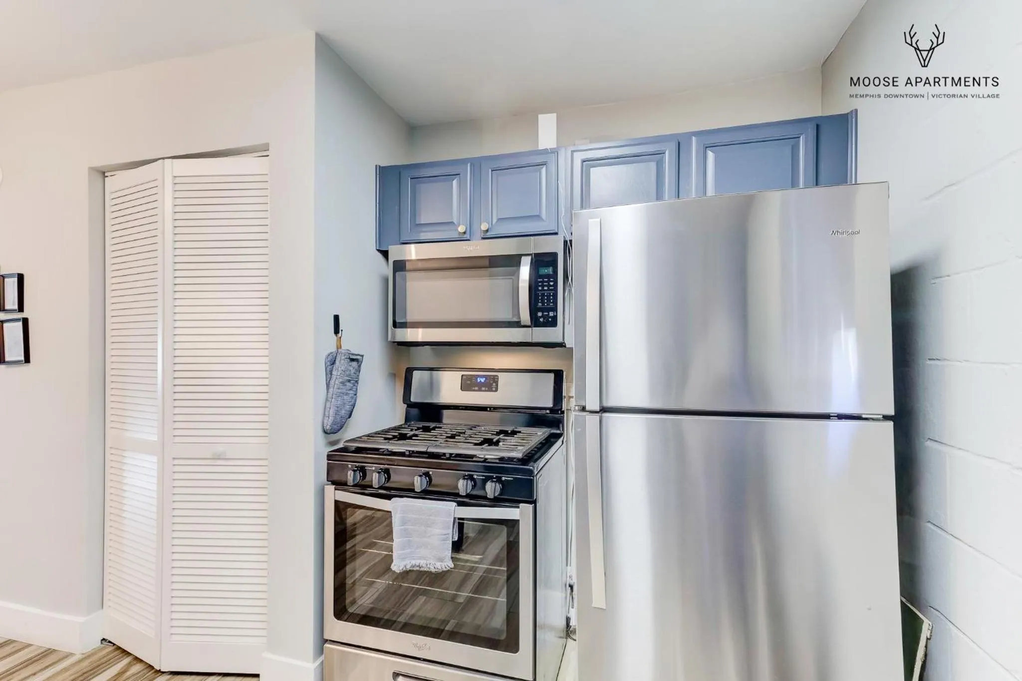 Kitchen or kitchenette in The Moose at Memphis Downtown & Victorian Village