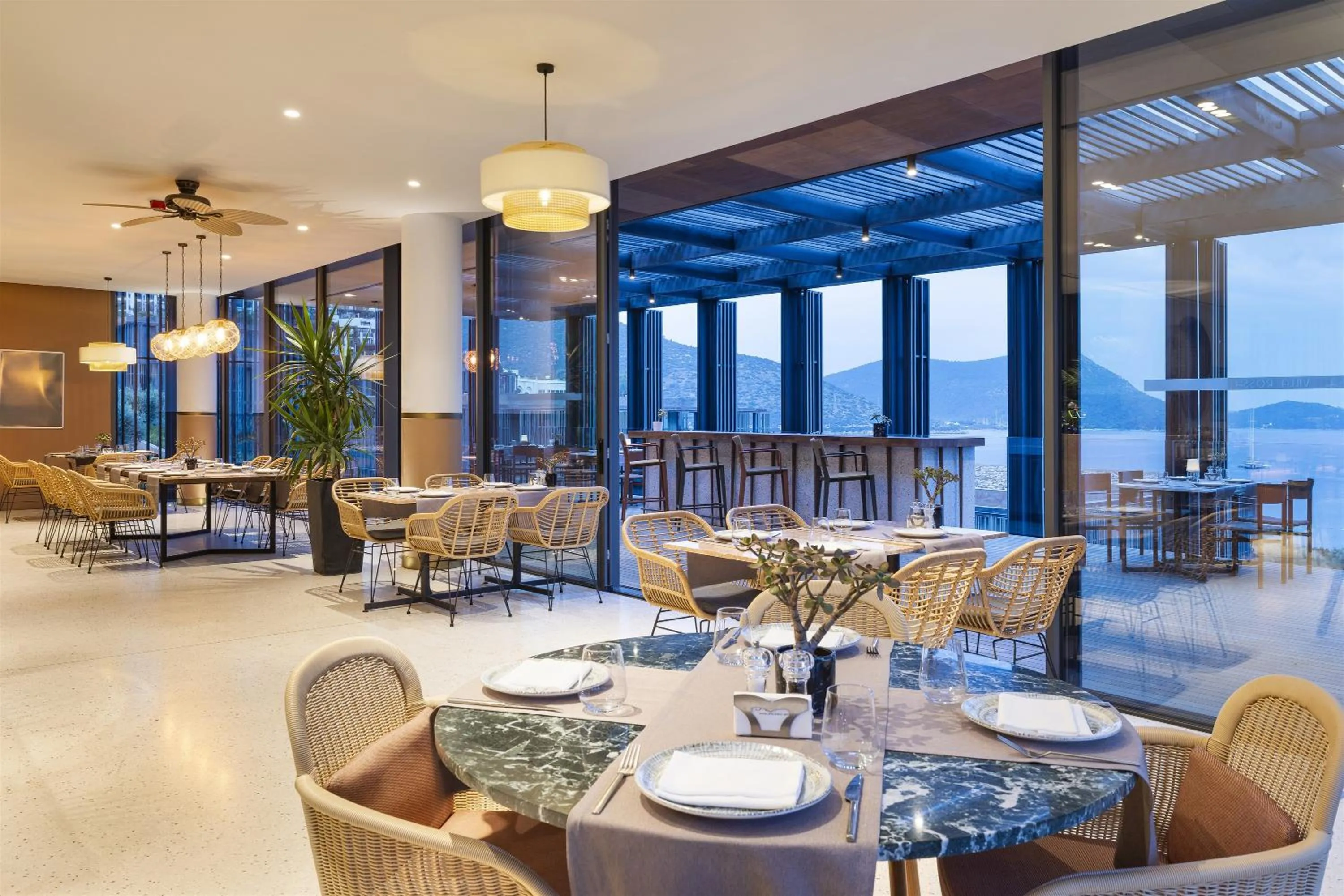 Restaurant/places to eat in Kempinski Hotel Barbaros Bay Bodrum