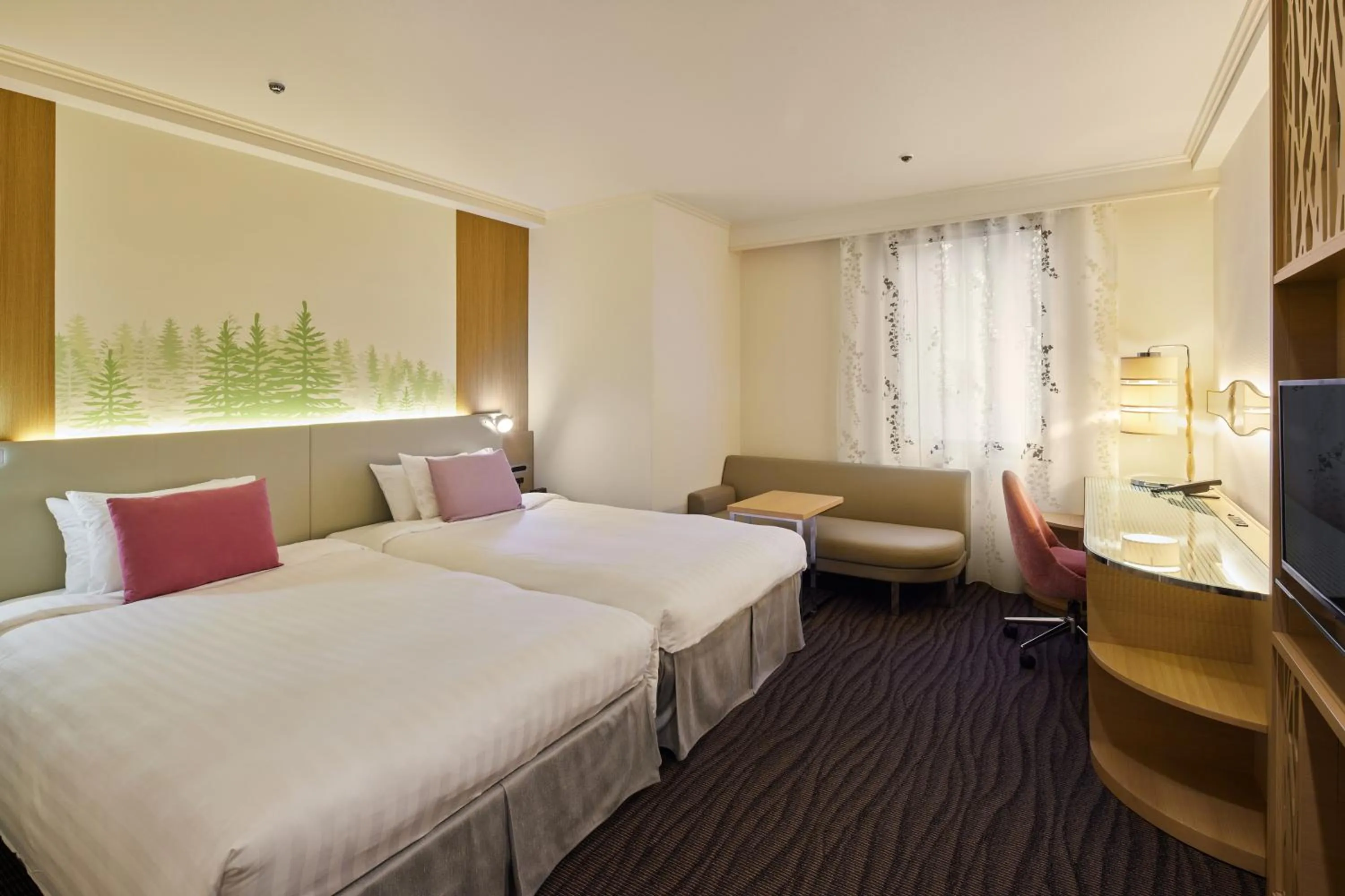 Bed in Kichijoji Excel Hotel Tokyu