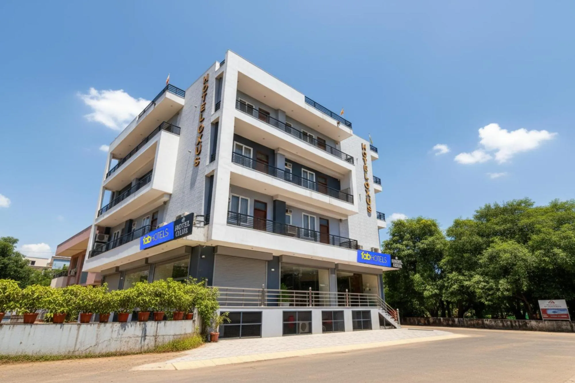 Property building in FabHotel Oxus