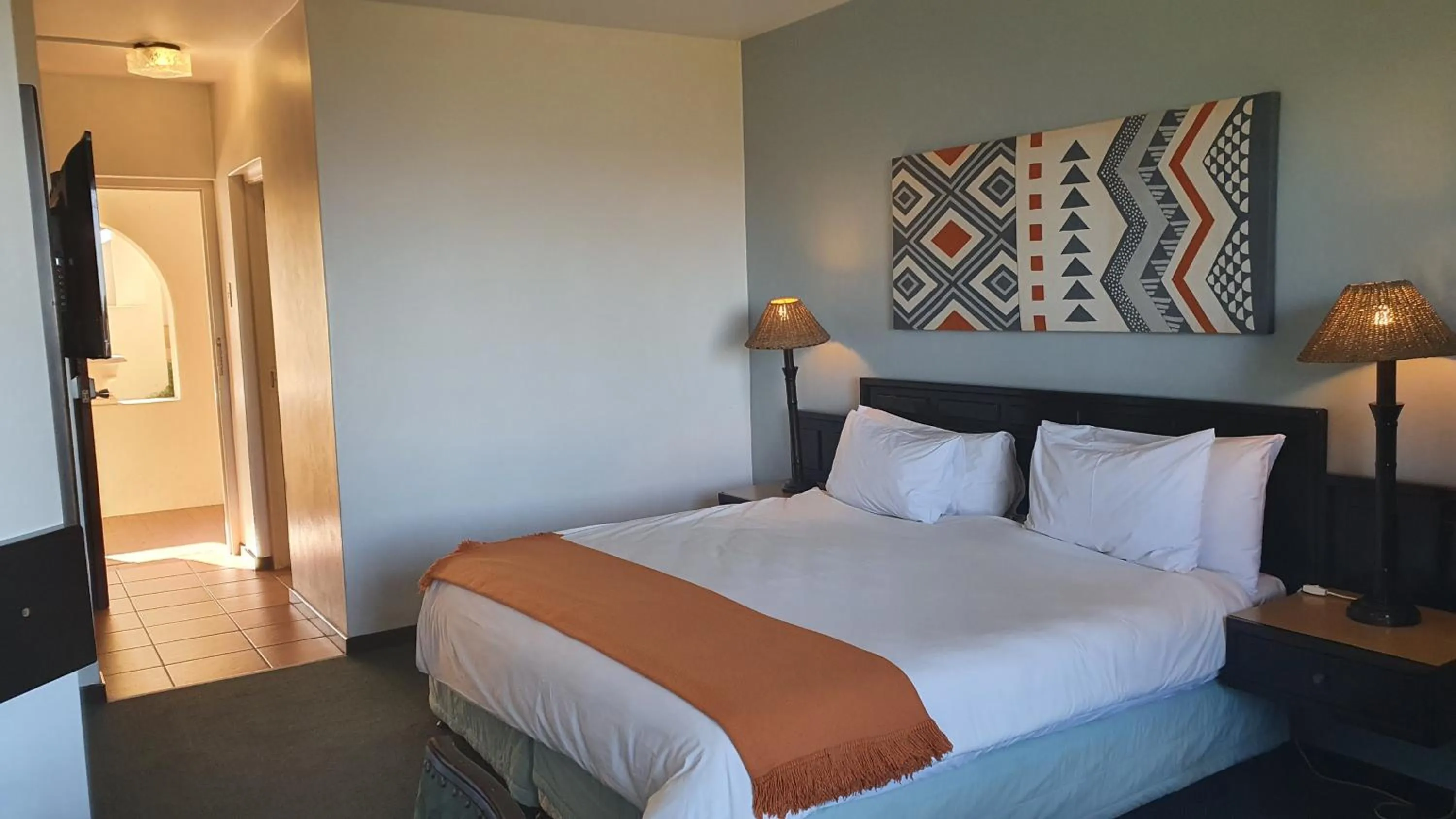 Bed in Mountain View International Hotel - Eswatini