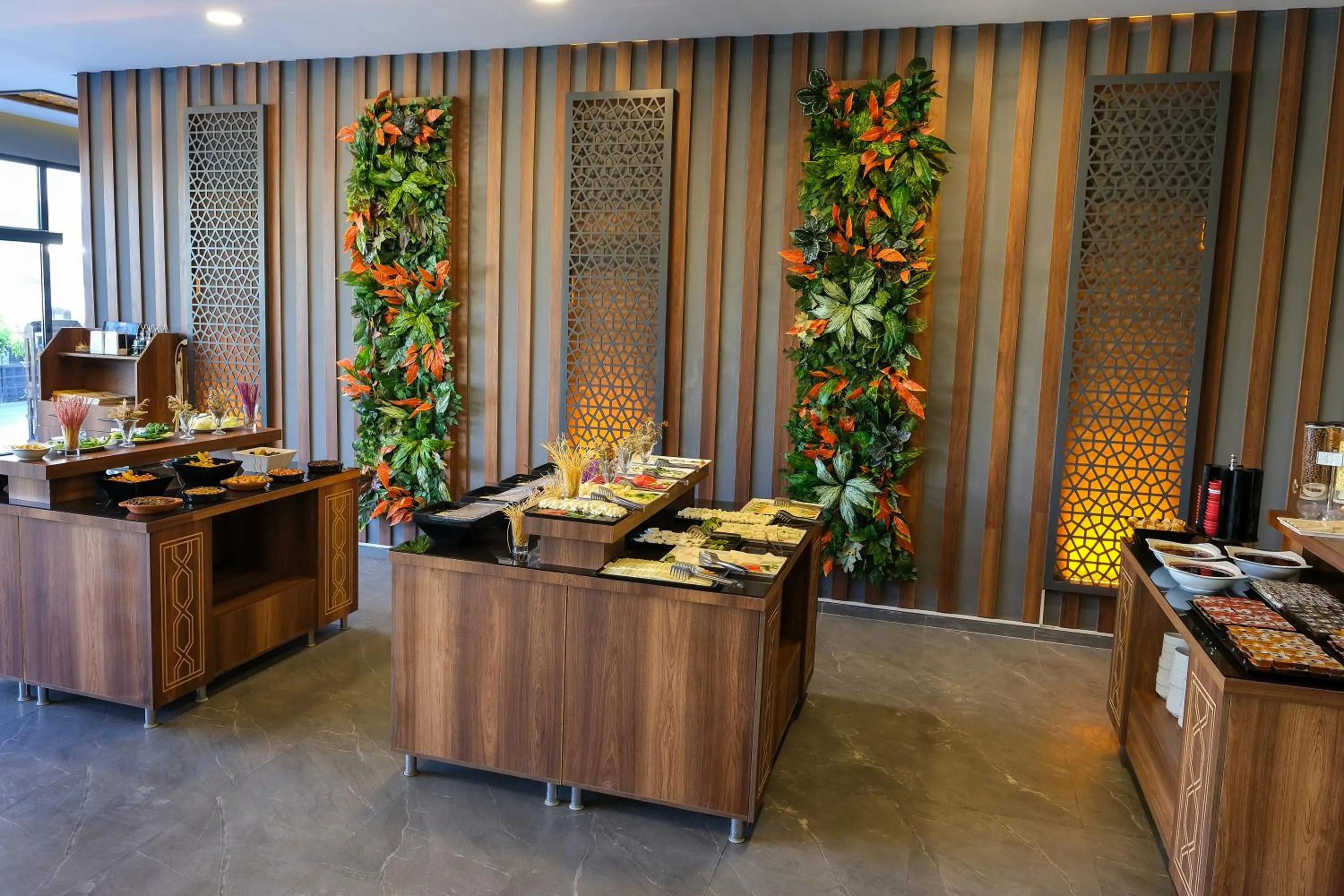 Buffet breakfast in ANYA RESORT HOTEL