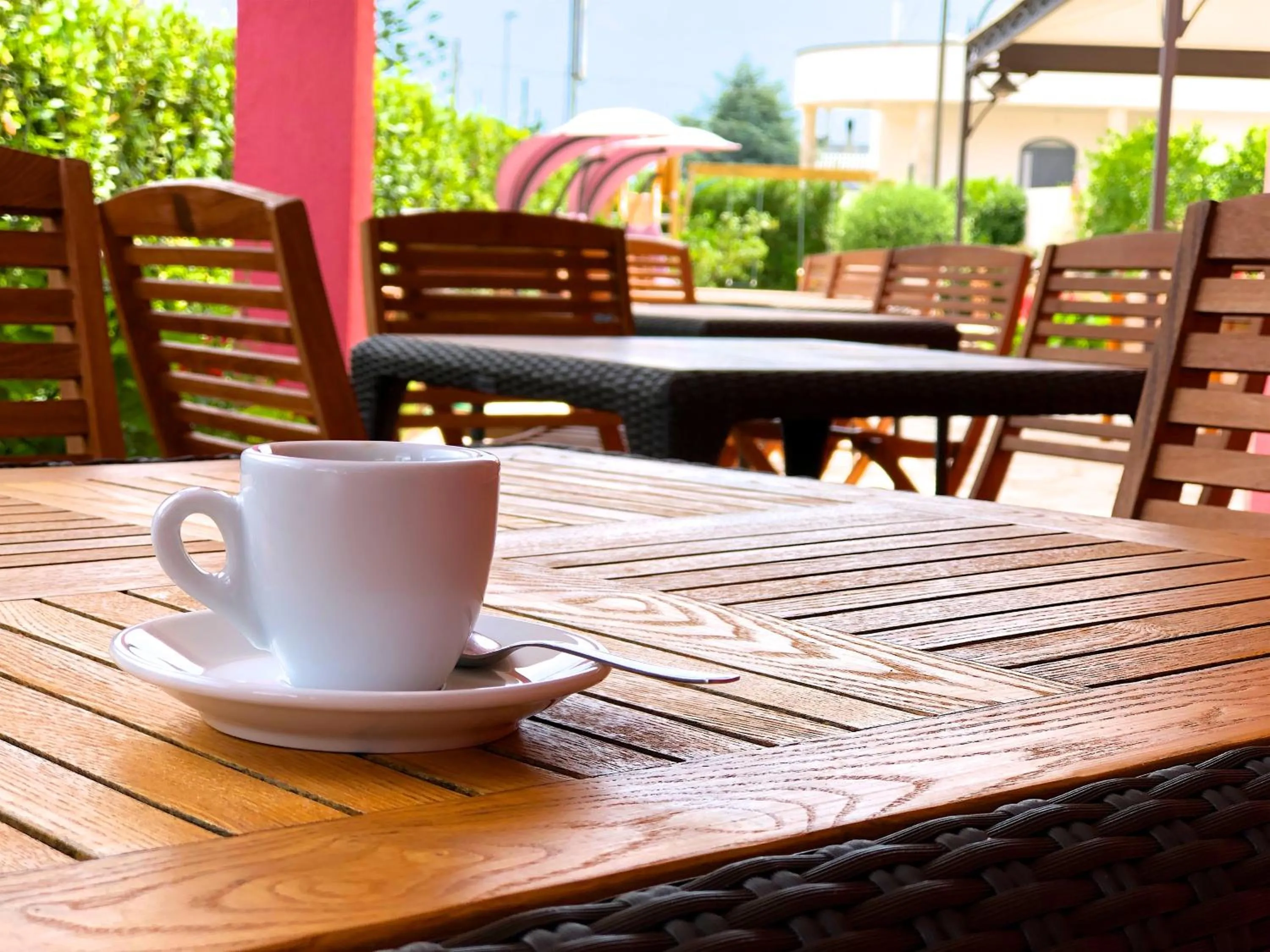 Patio in B&B NiloSira