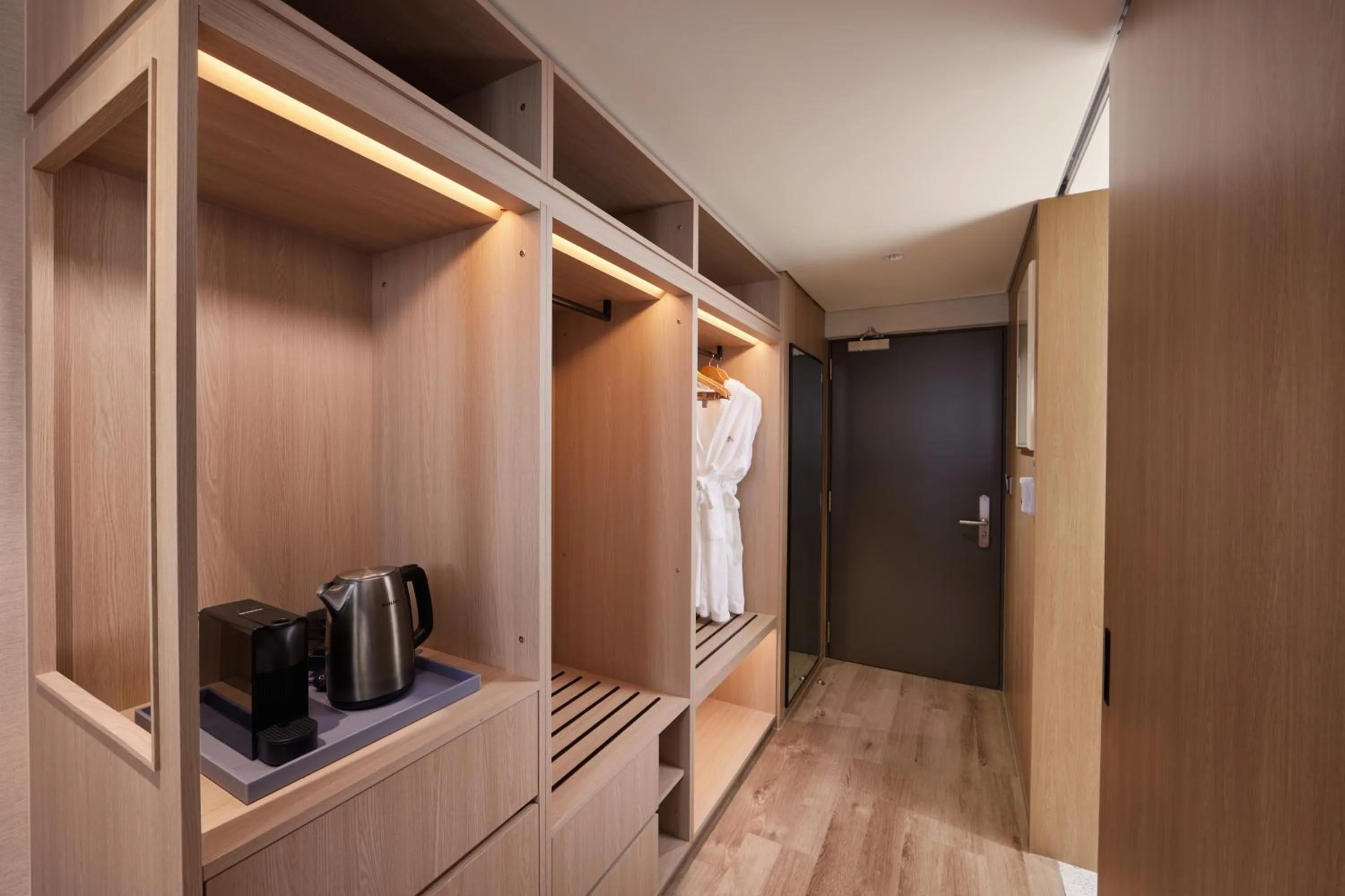 wardrobe in Citadines Connect Hari Busan