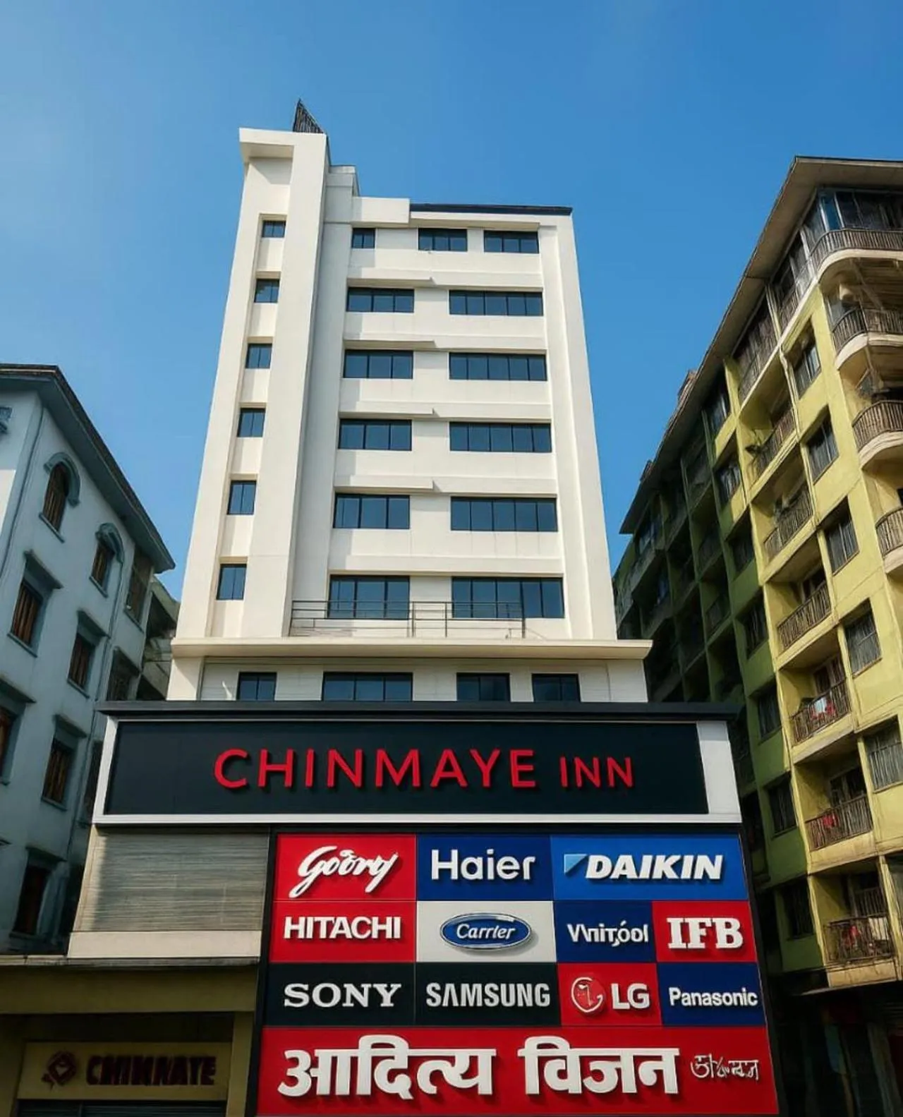 Property building in Chinmaye Inn