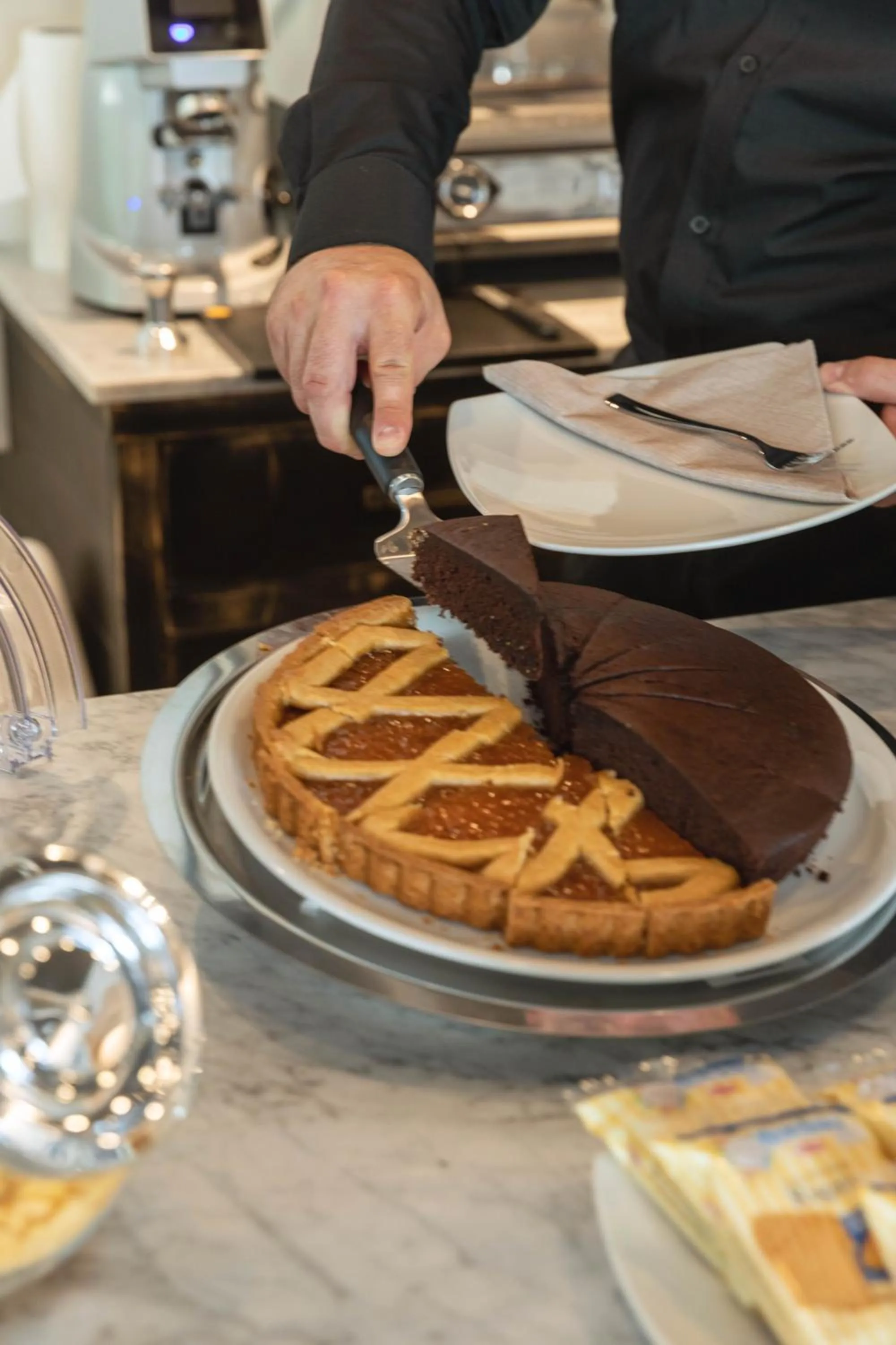 Food and drinks in Torre Antica Venice Airport Hotel