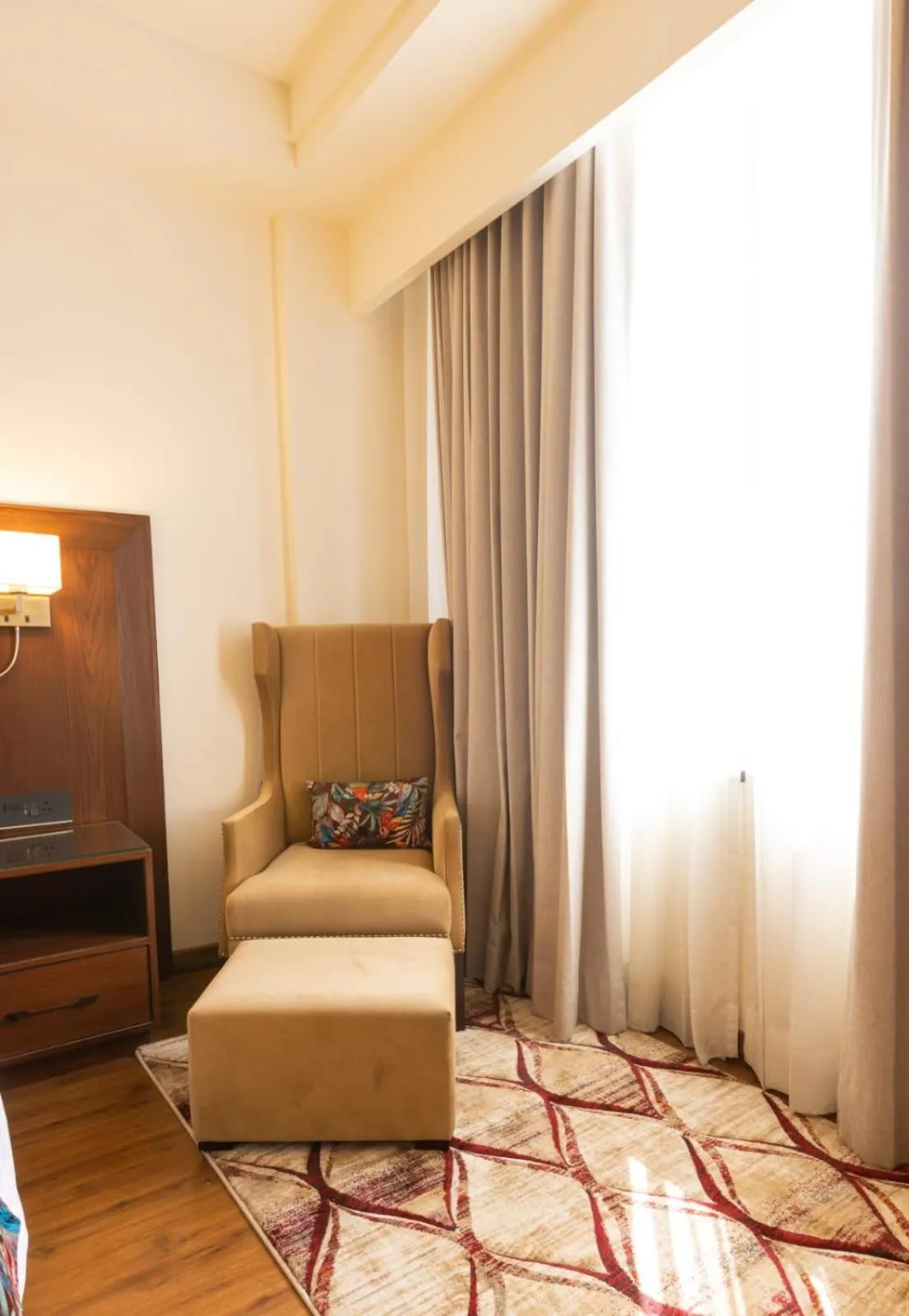 Seating area in Clarks Inn Express Ludhiana