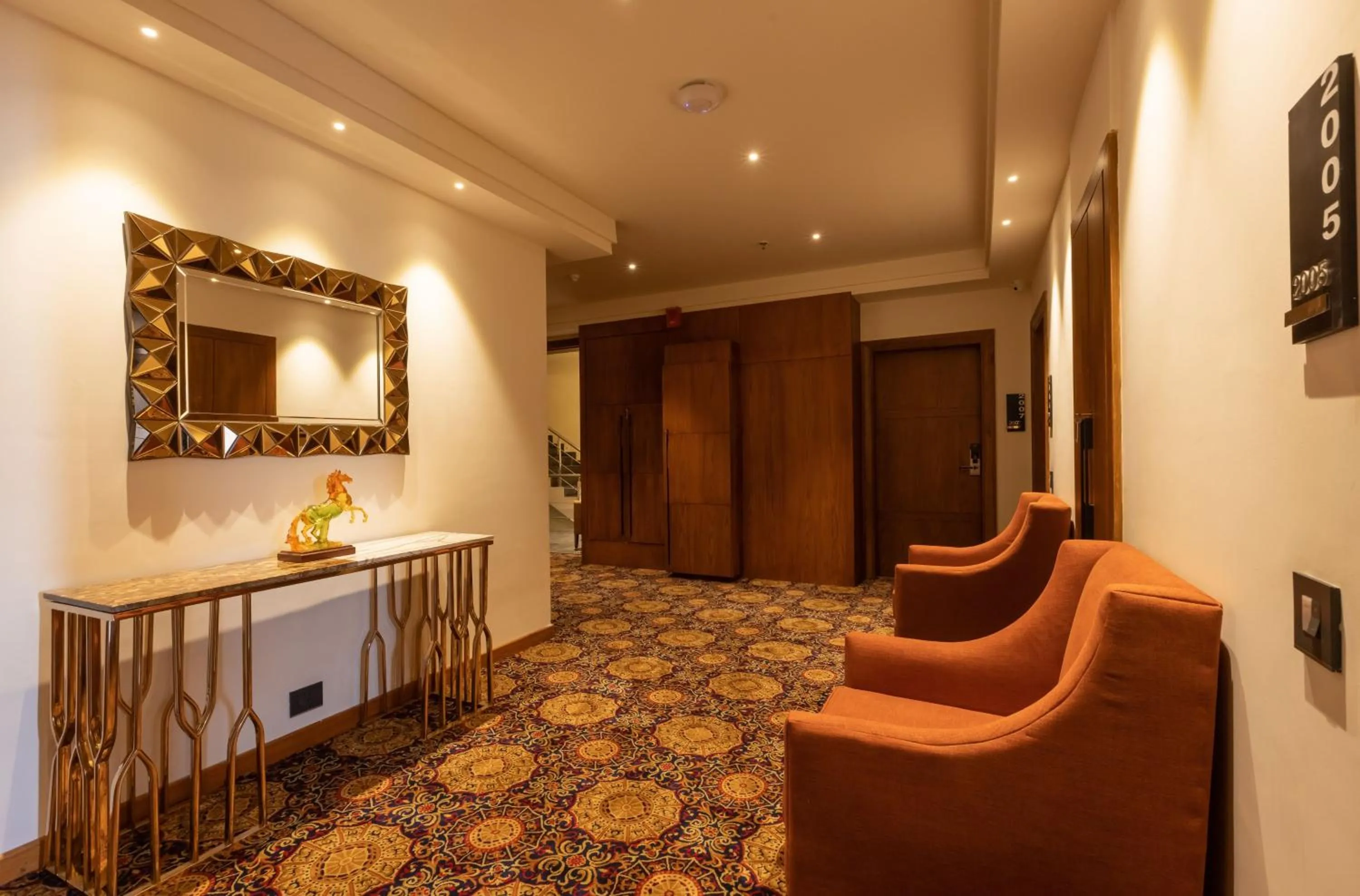 Seating area in Clarks Inn Express Ludhiana