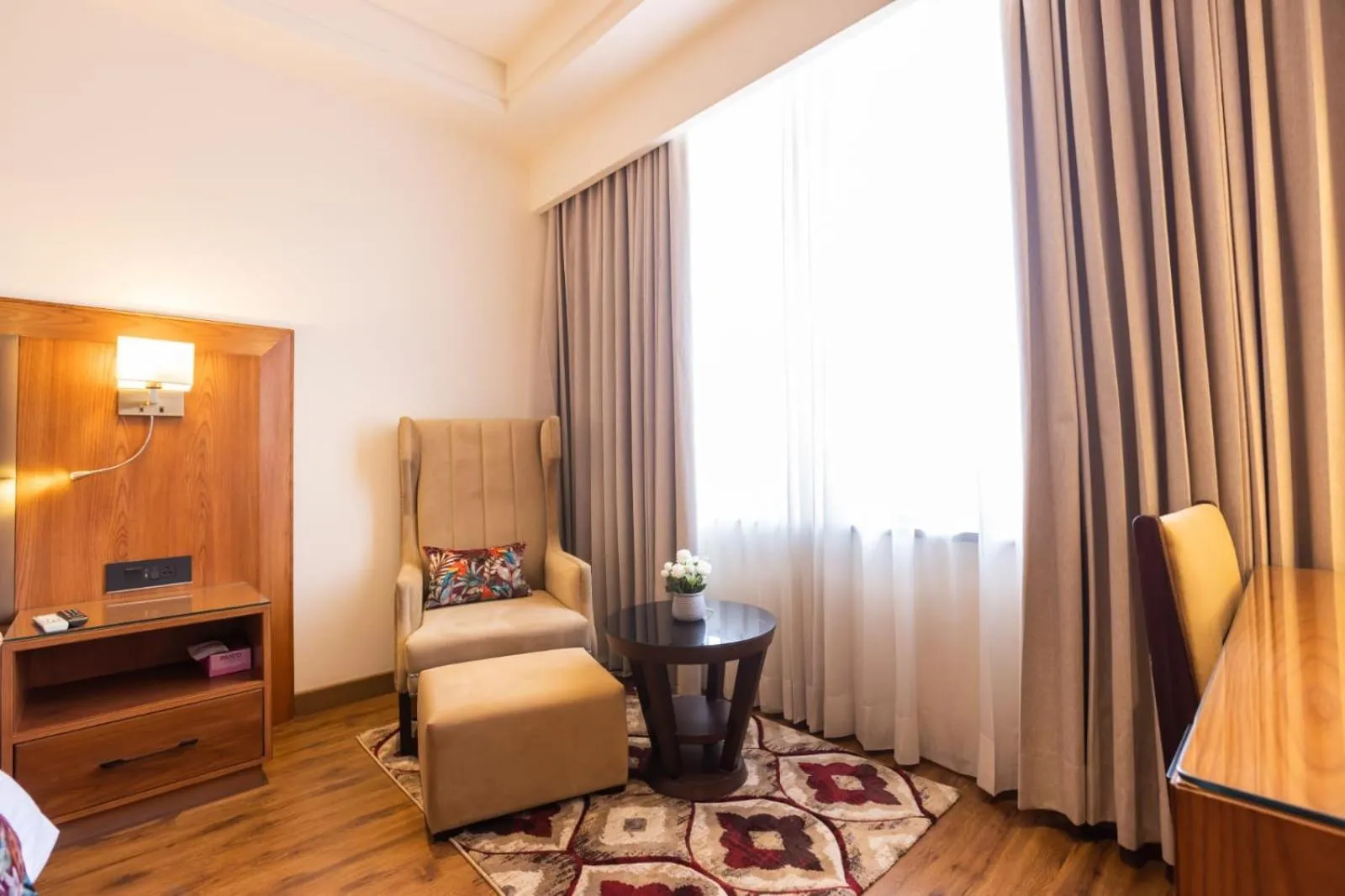 Seating area in Clarks Inn Express Ludhiana