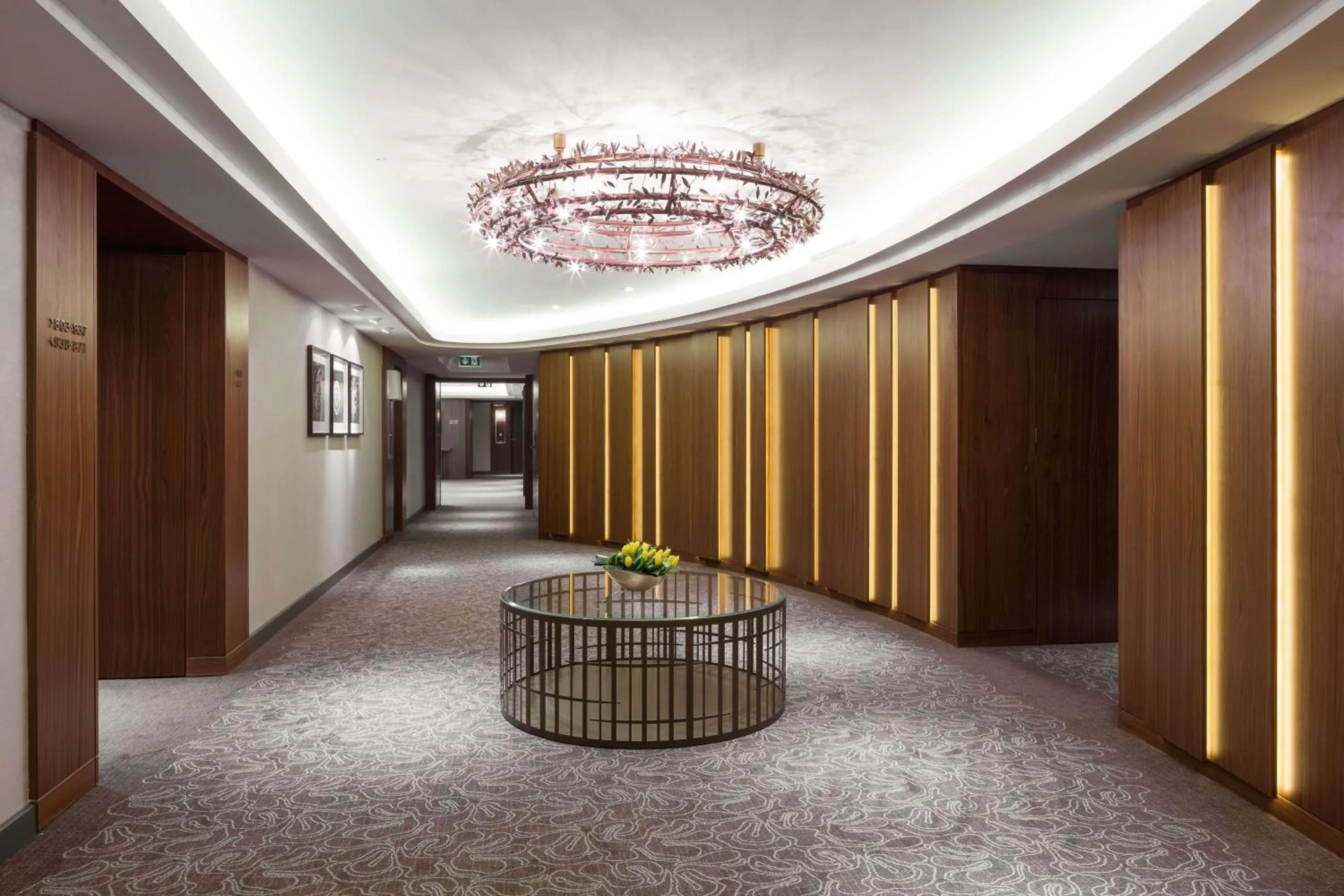 Lobby or reception in Hilton Kyiv