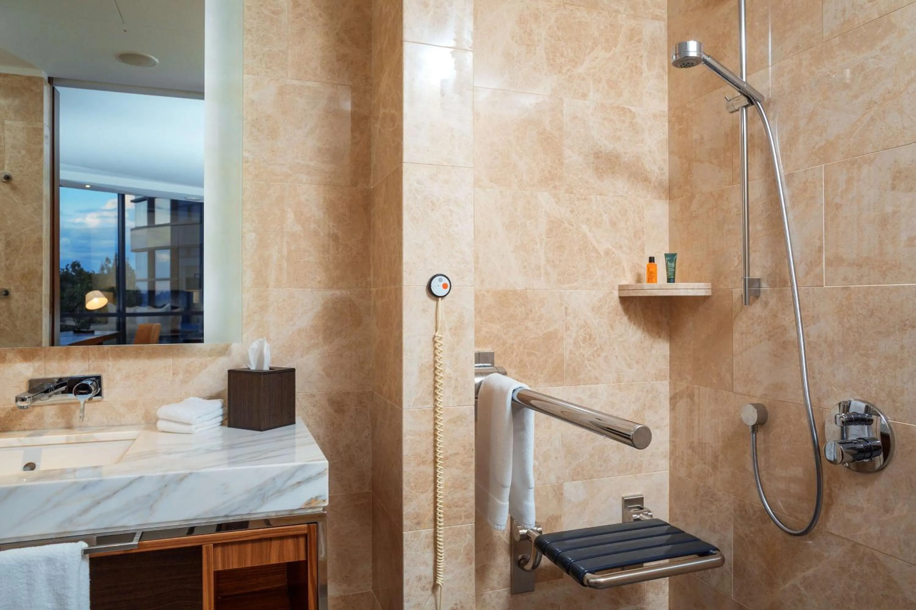 Bathroom in Hilton Kyiv