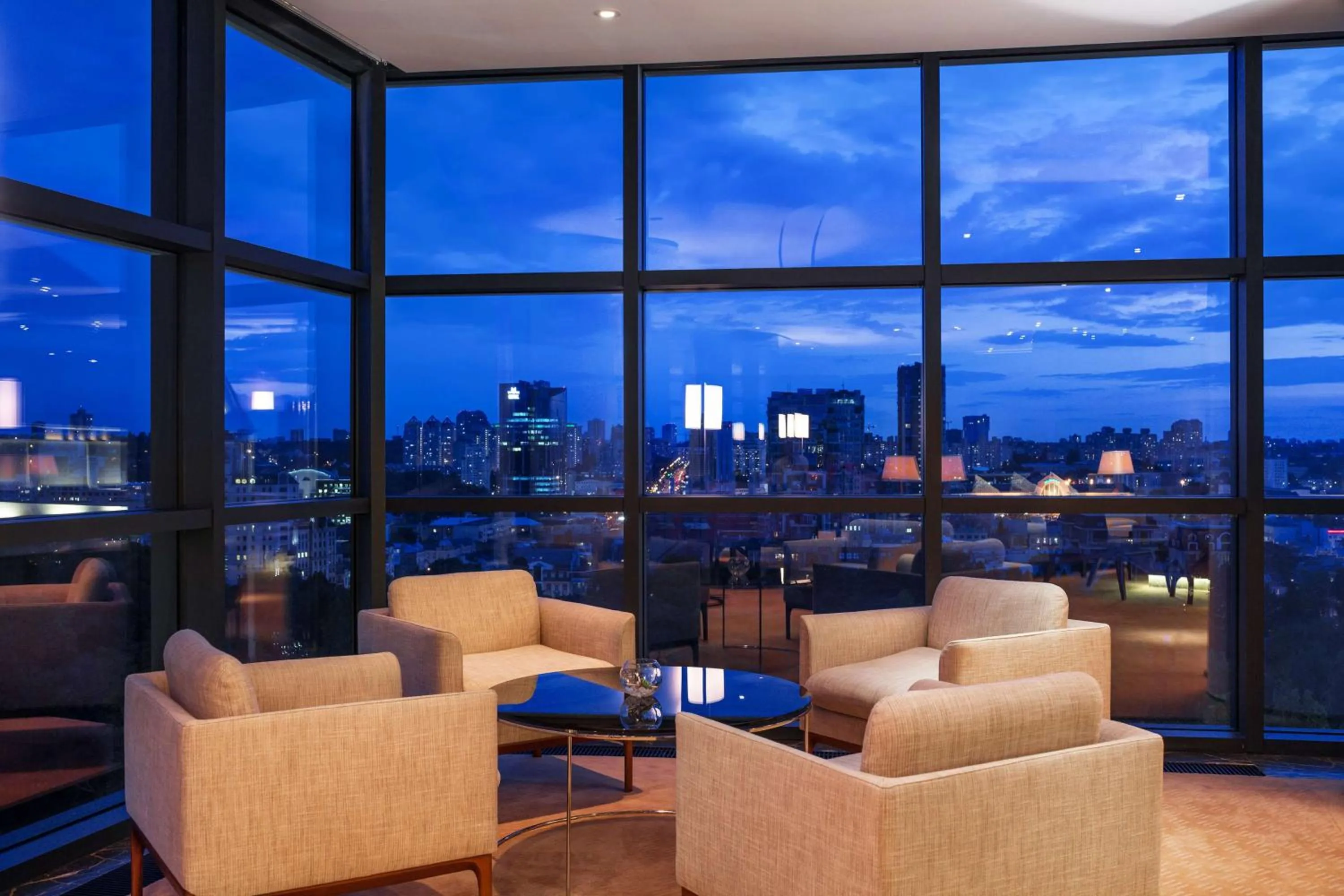 Night in Hilton Kyiv