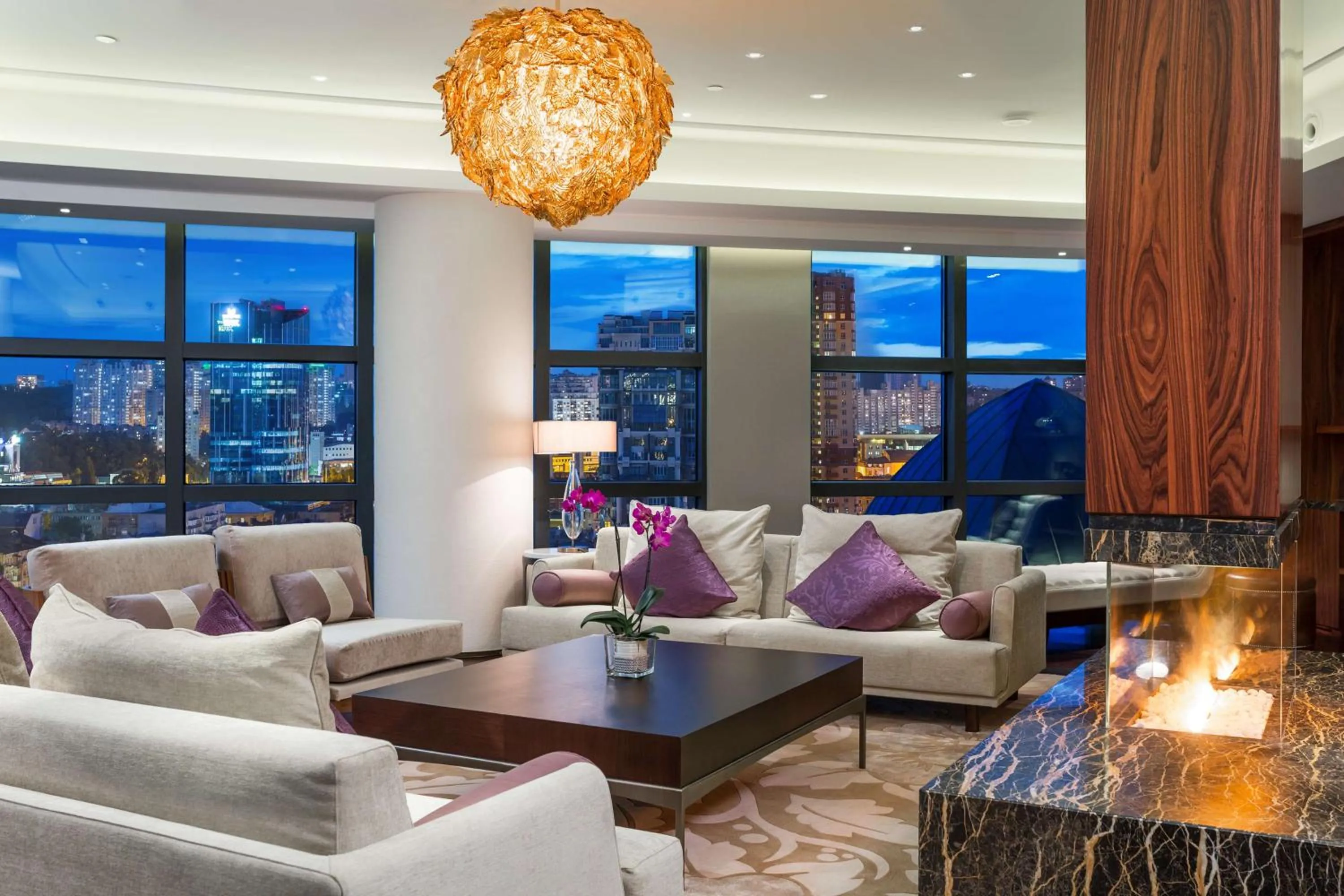 View (from property/room) in Hilton Kyiv