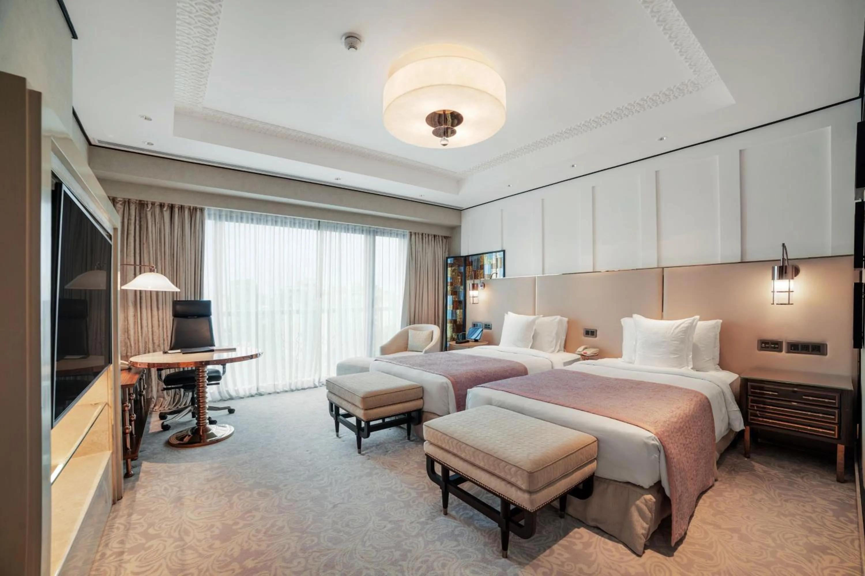 Photo of the whole room, Bed in ITC Narmada, a Luxury Collection Hotel, Ahmedabad