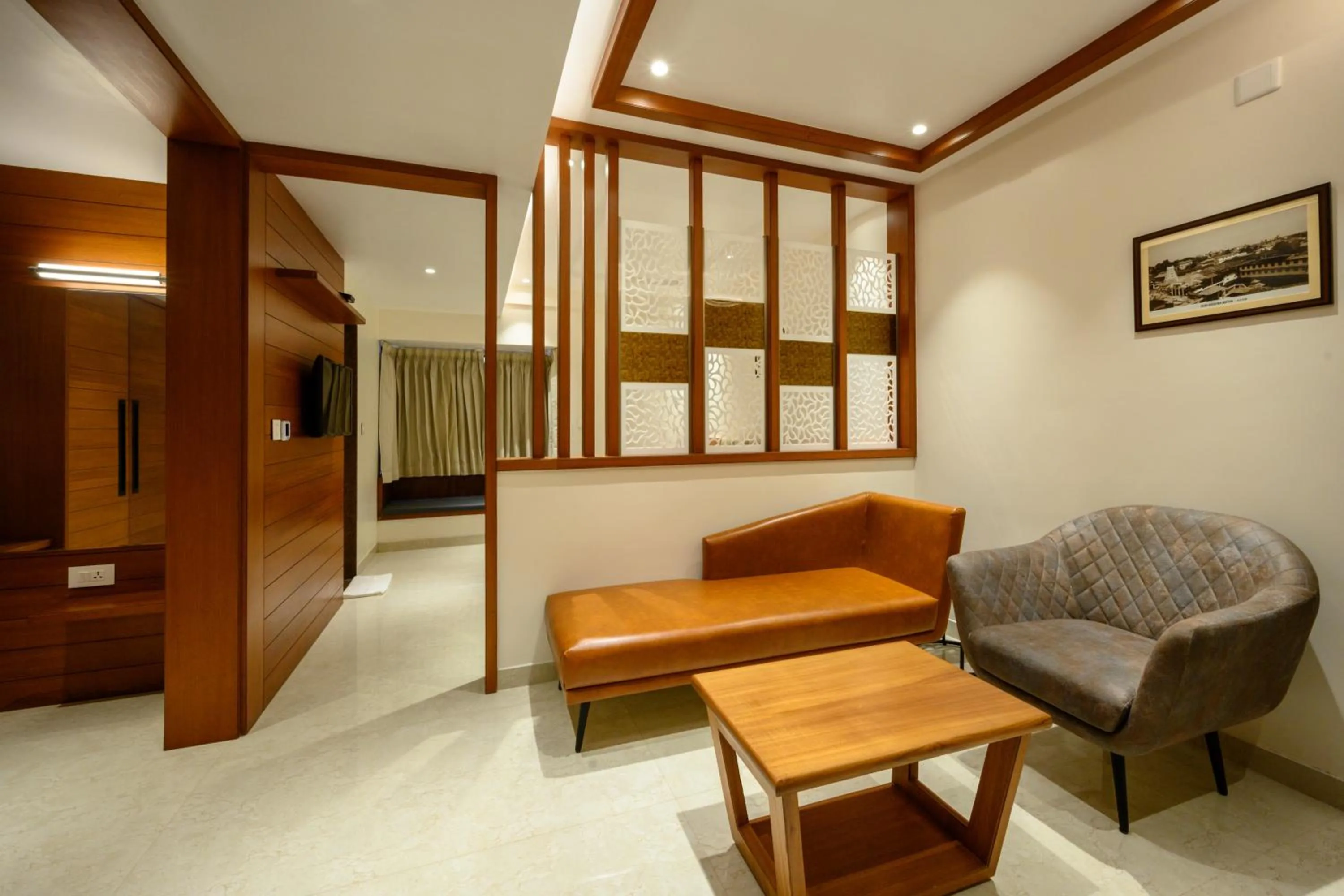 Living room in Chithara Comforts