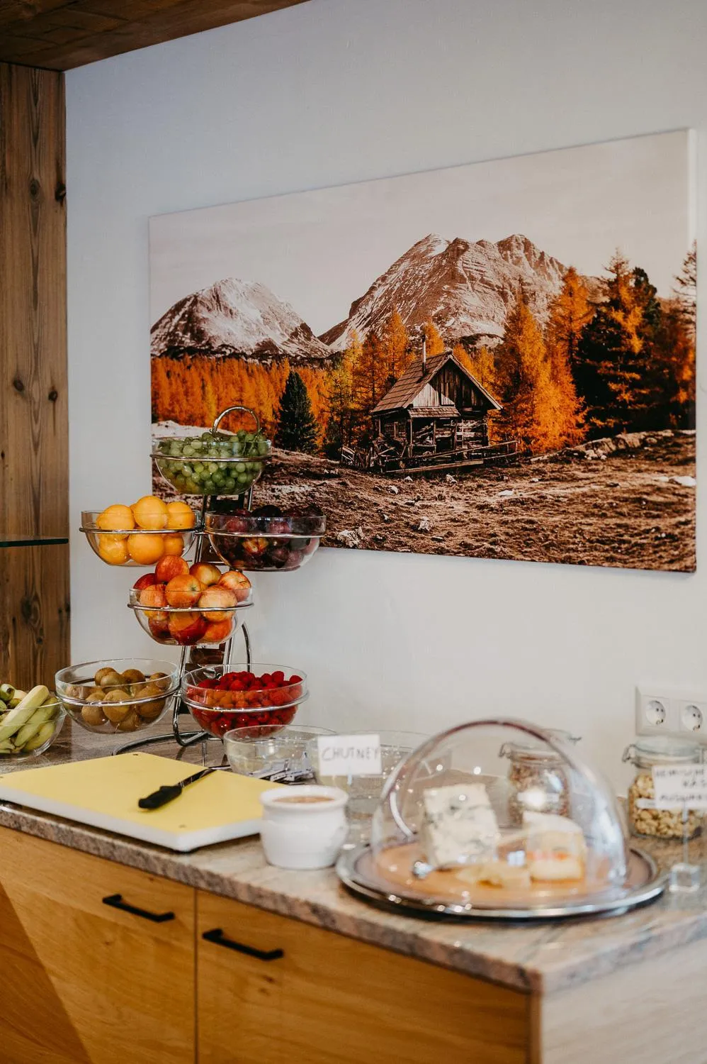 Buffet breakfast in Hotel Brückenwirt Superior