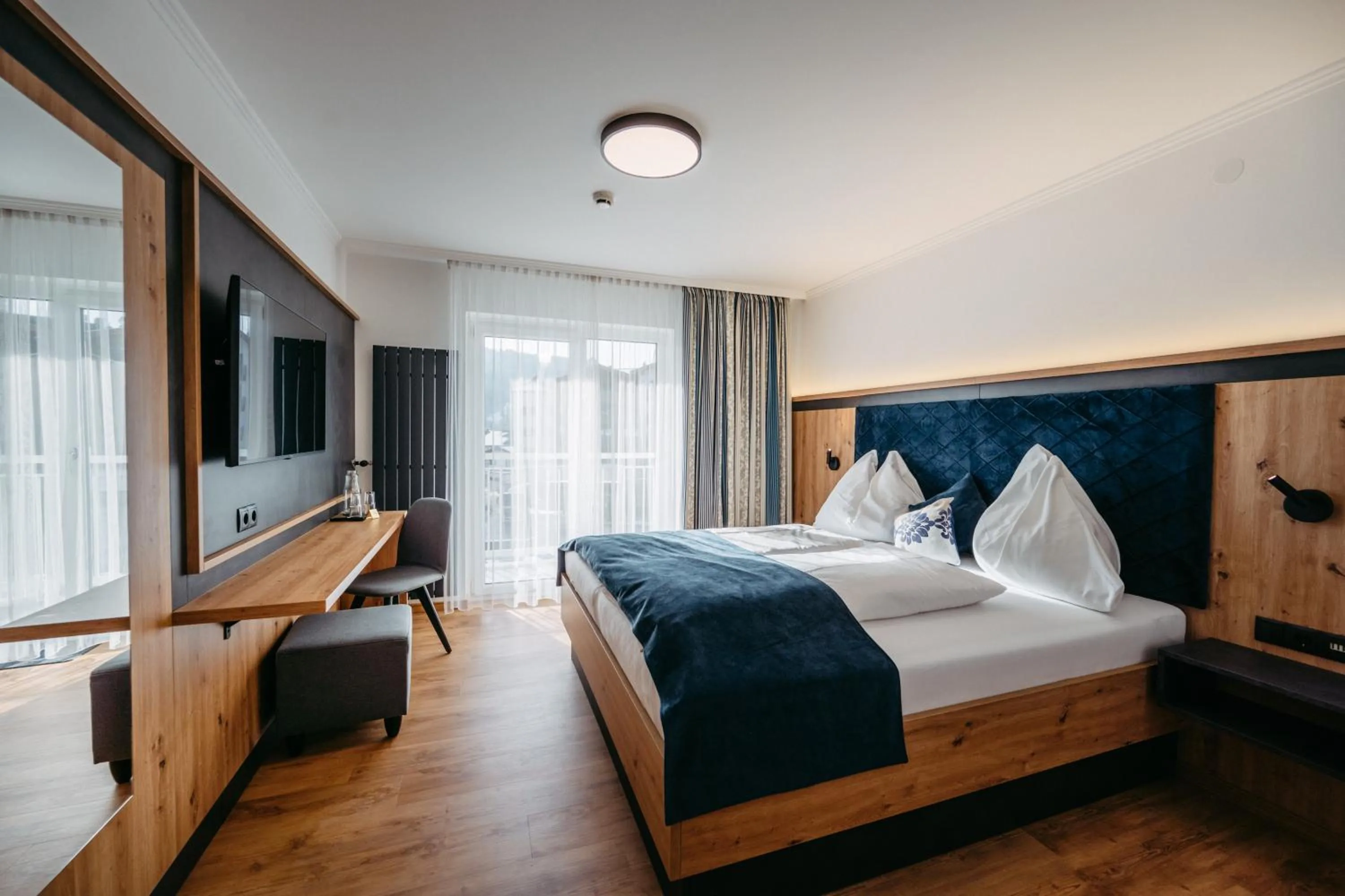 Bed in Hotel Brückenwirt Superior