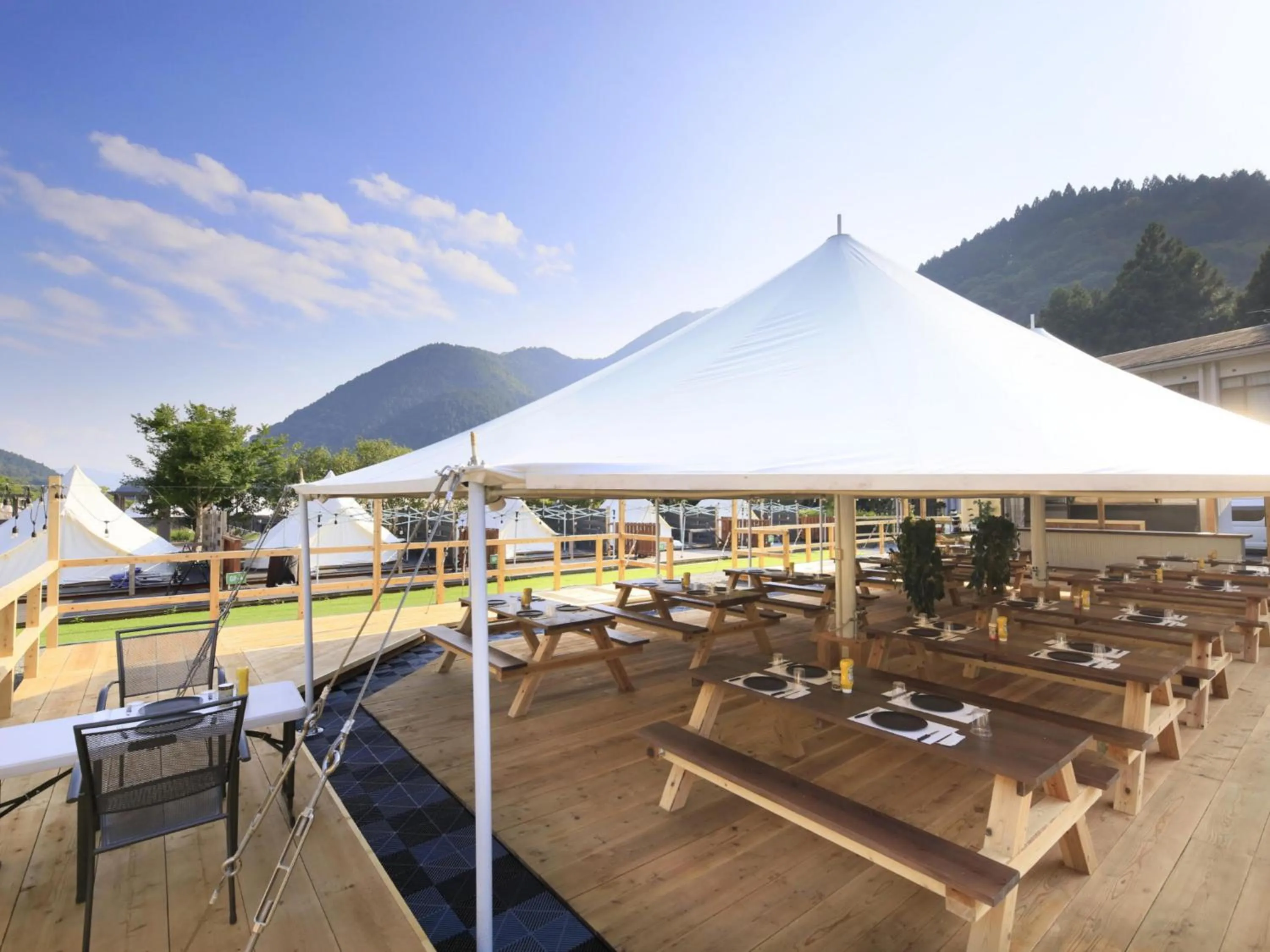 Restaurant/places to eat in SPRINGS VILLAGE 足柄 丹沢温泉リゾート＆グランピング