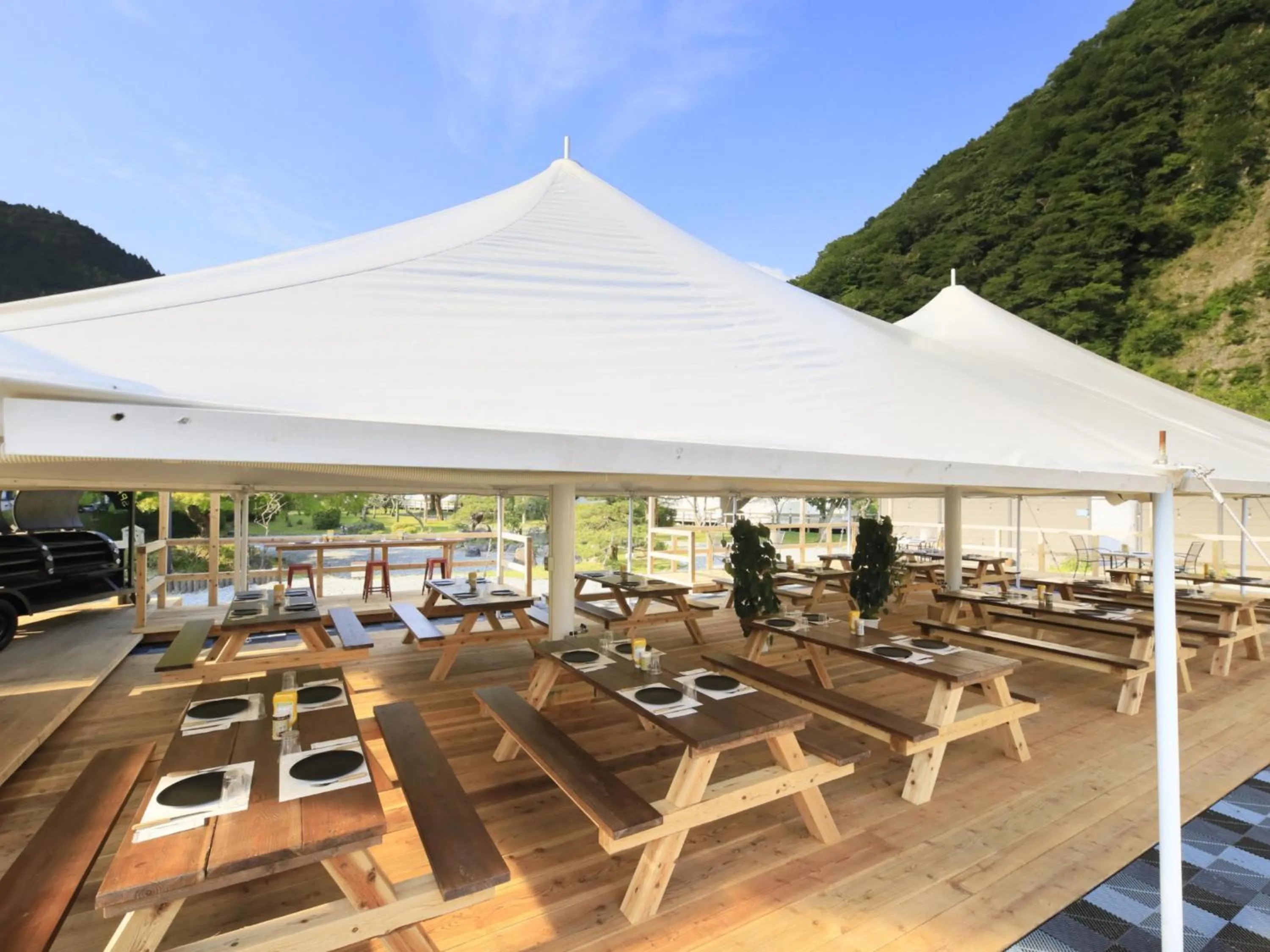 Restaurant/places to eat in SPRINGS VILLAGE 足柄 丹沢温泉リゾート＆グランピング