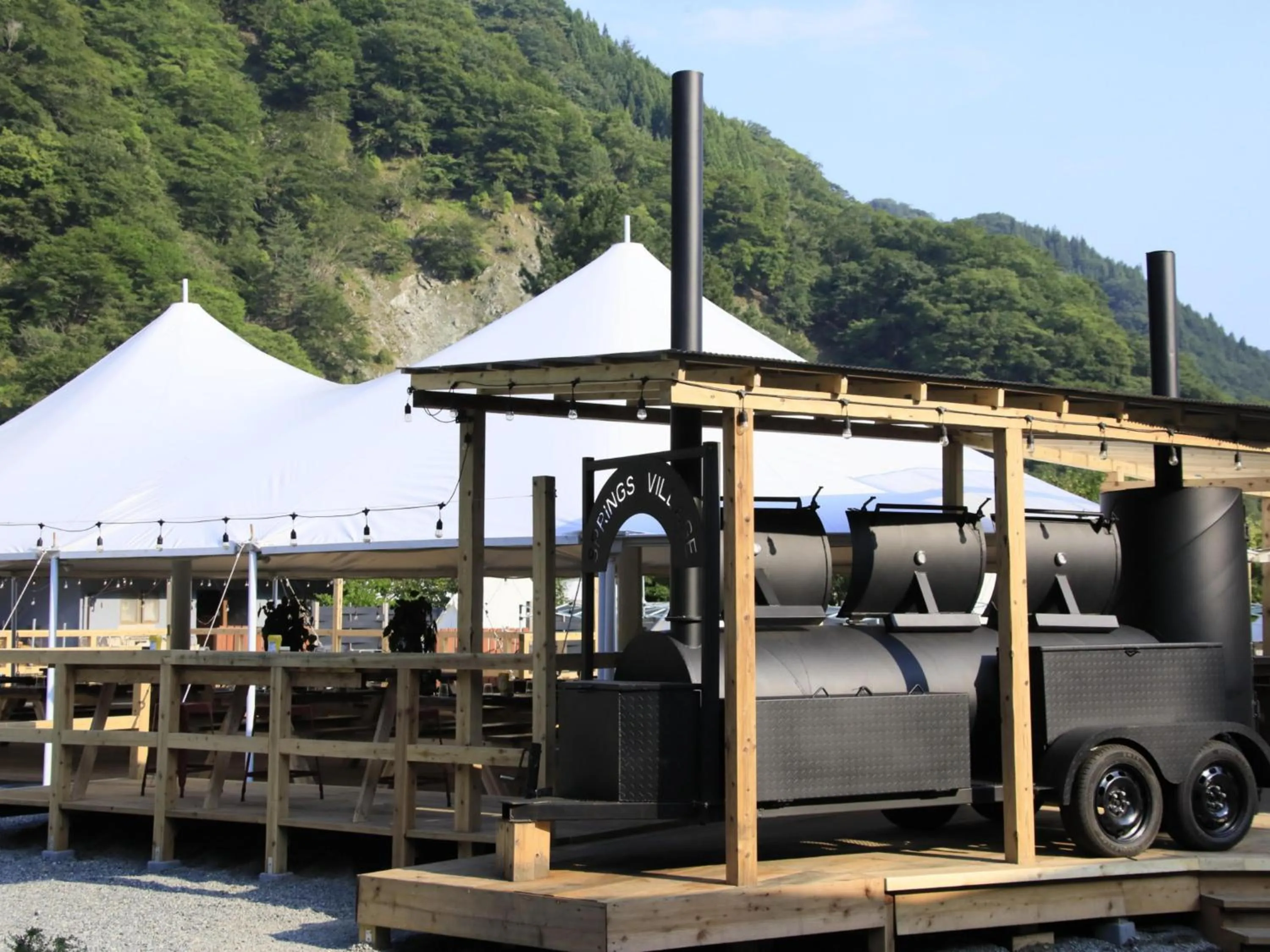 Restaurant/places to eat in SPRINGS VILLAGE 足柄 丹沢温泉リゾート＆グランピング