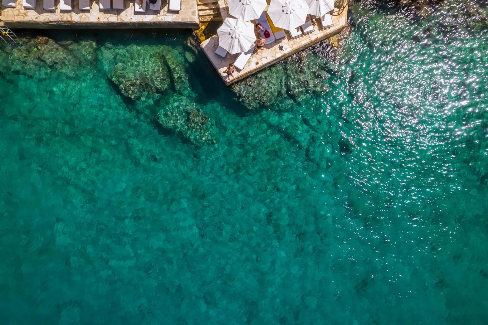 Bird's eye view in Hera Hotel