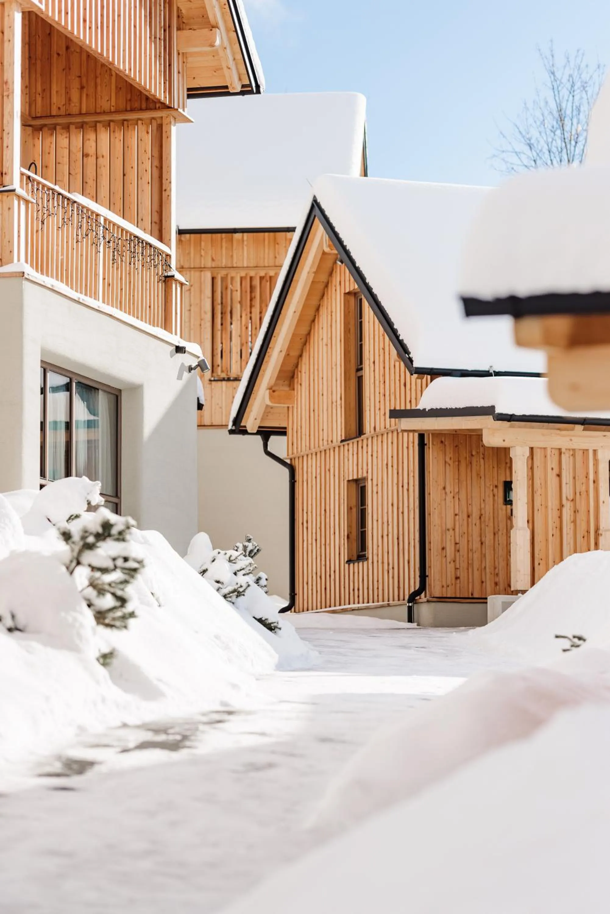 Property building in Hideaway Hotel Montestyria Chalets & Suiten