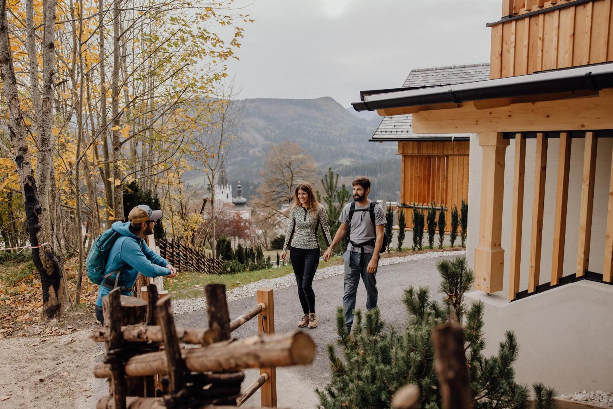 Property building in Hideaway Hotel Montestyria Chalets & Suiten