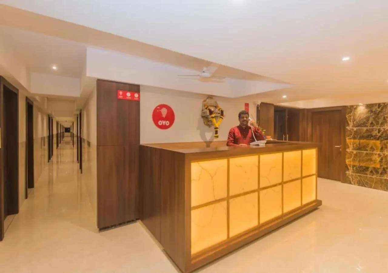 Lobby or reception in Hotel Mourya Residency