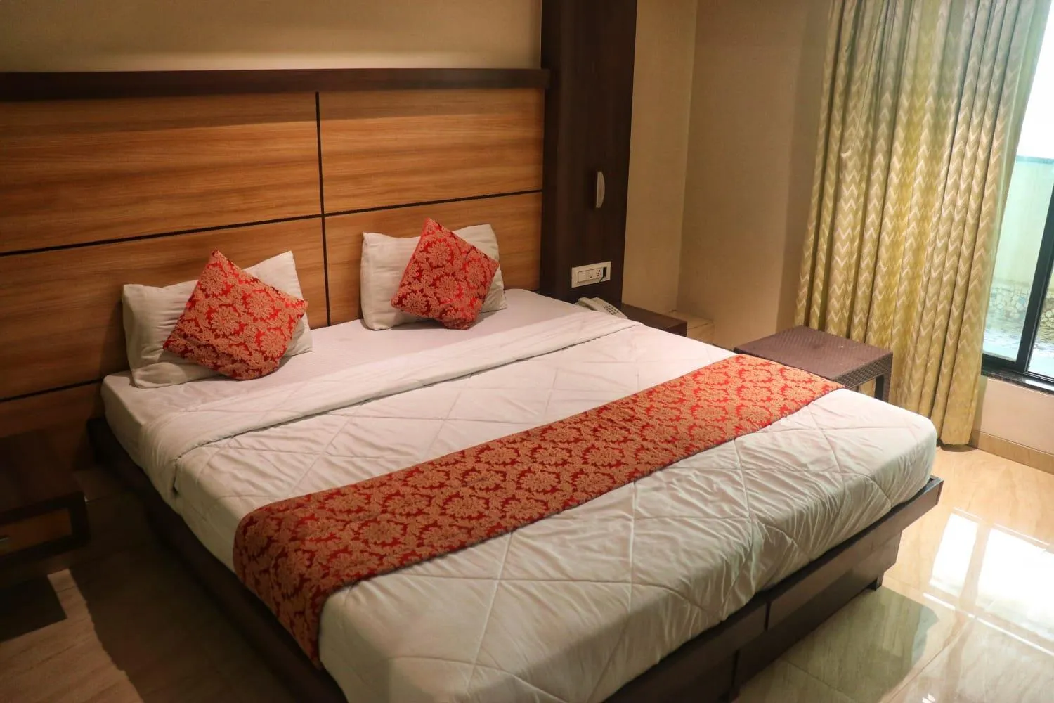 Bedroom, Bed in Hotel Mourya Residency