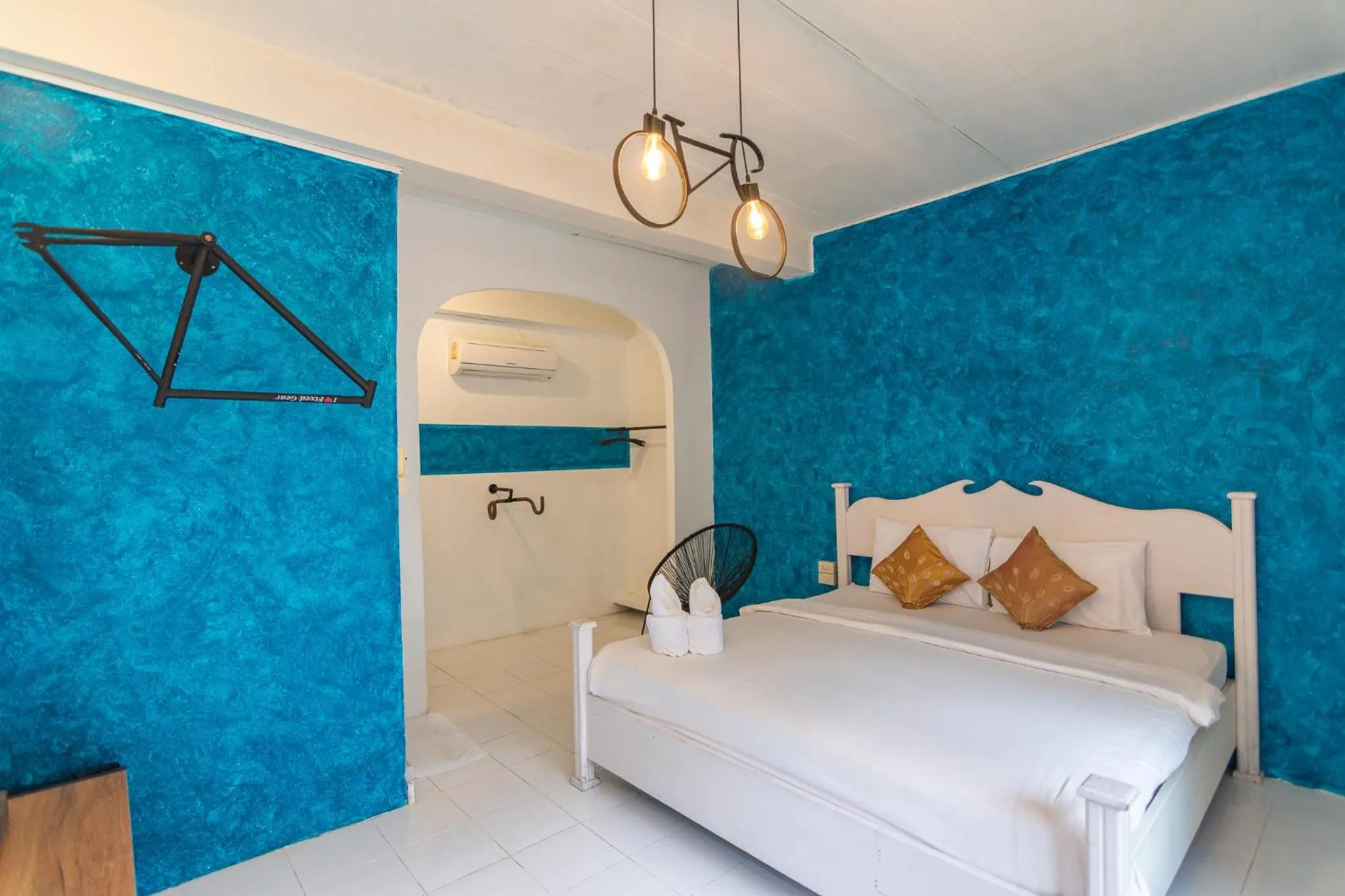 Bed in THANSILA Resort