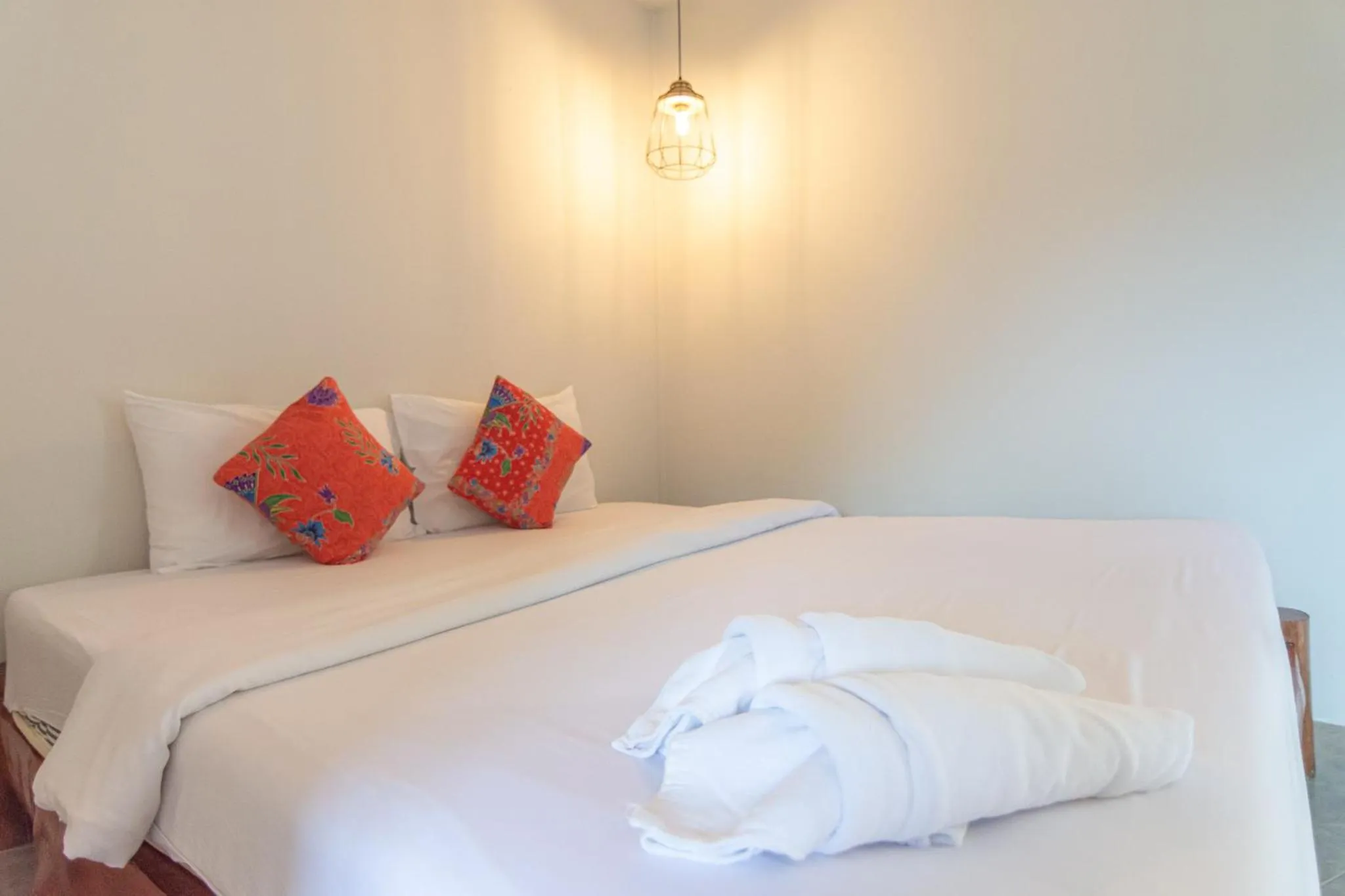 Bed in THANSILA Resort