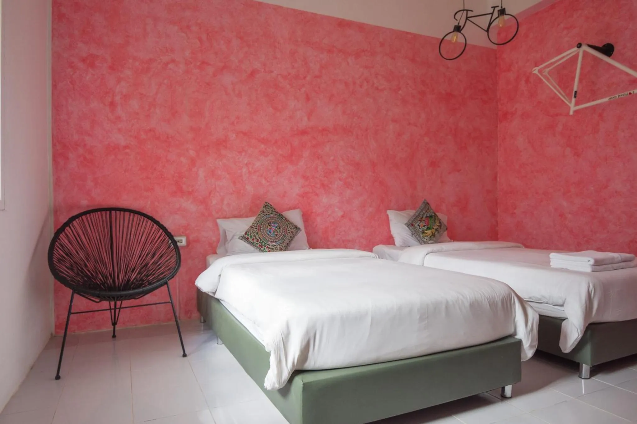 Bed in THANSILA Resort