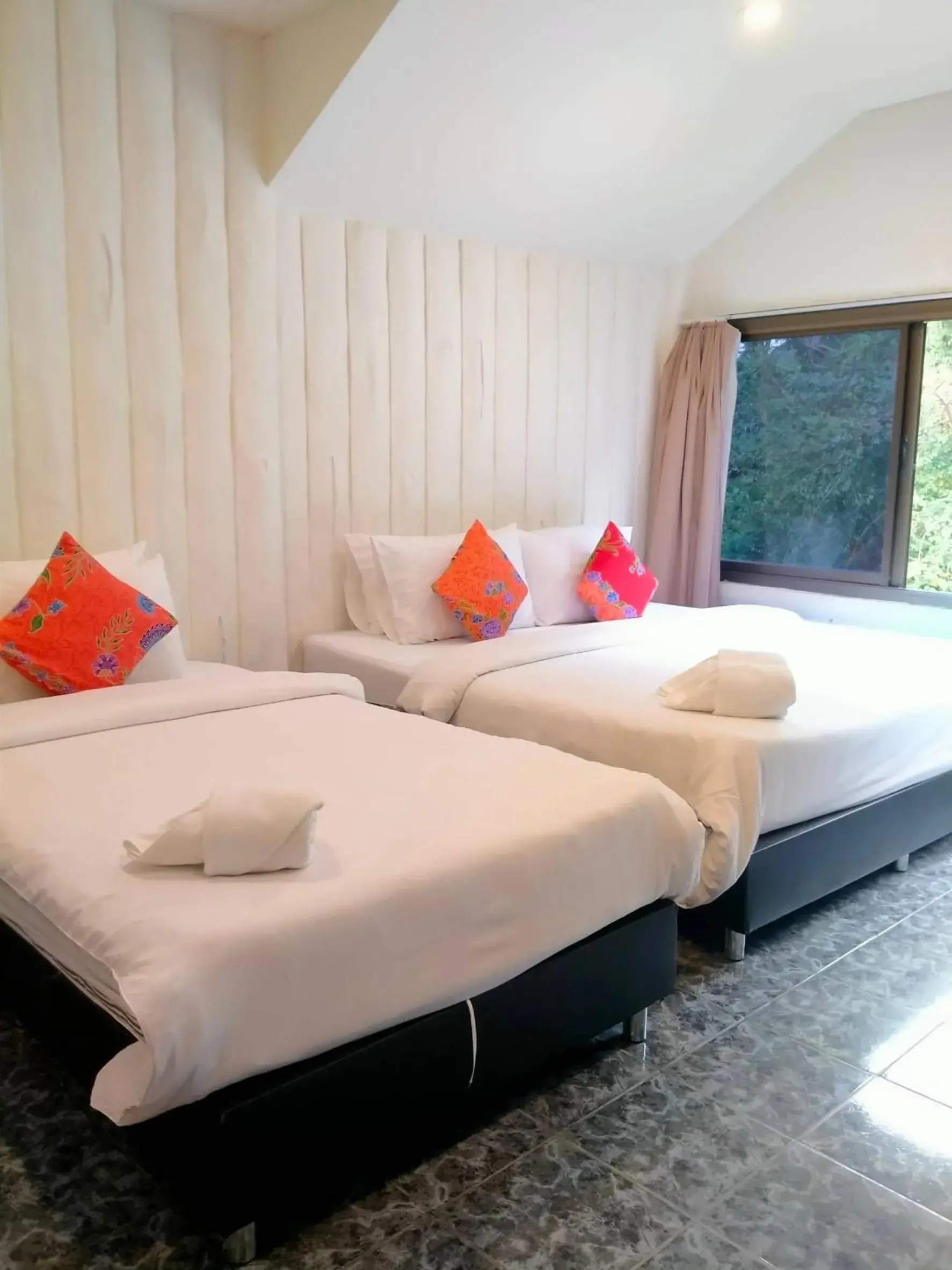 Family Room with Lake View in THANSILA Resort Family Room with Lake View in THANSILA Resort