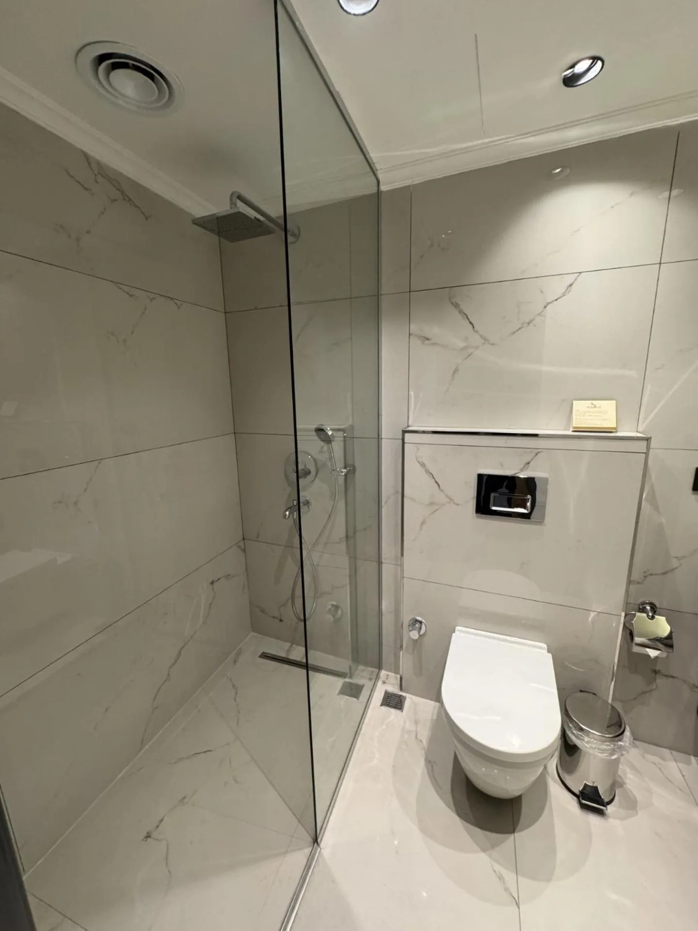 Shower in Surmeli Istanbul Hotel