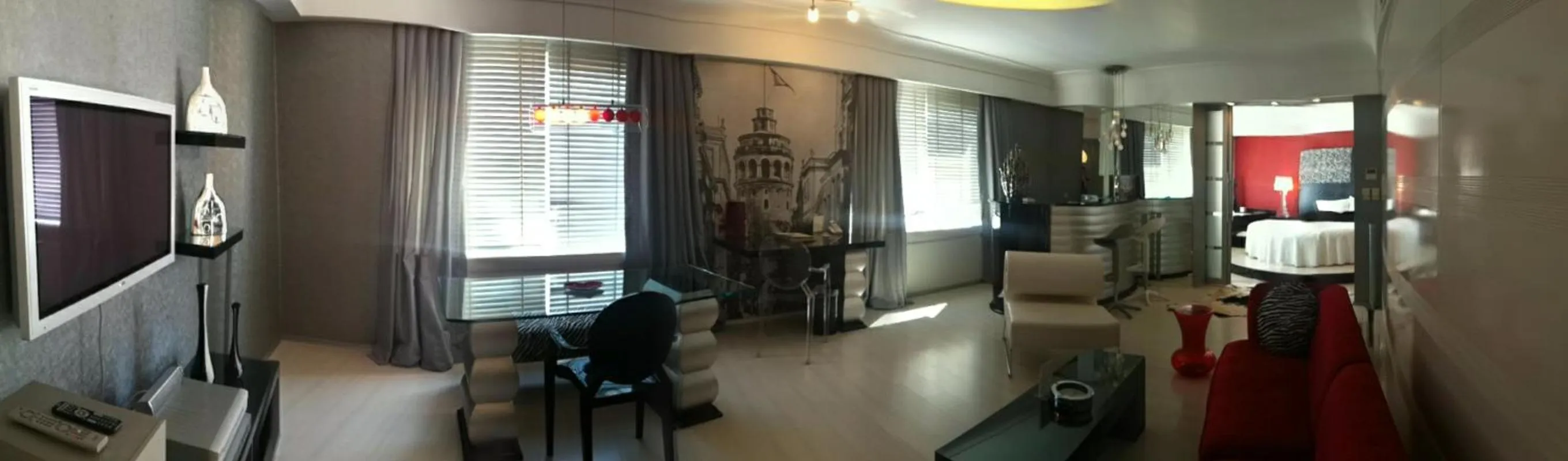 Seating area in Surmeli Istanbul Hotel