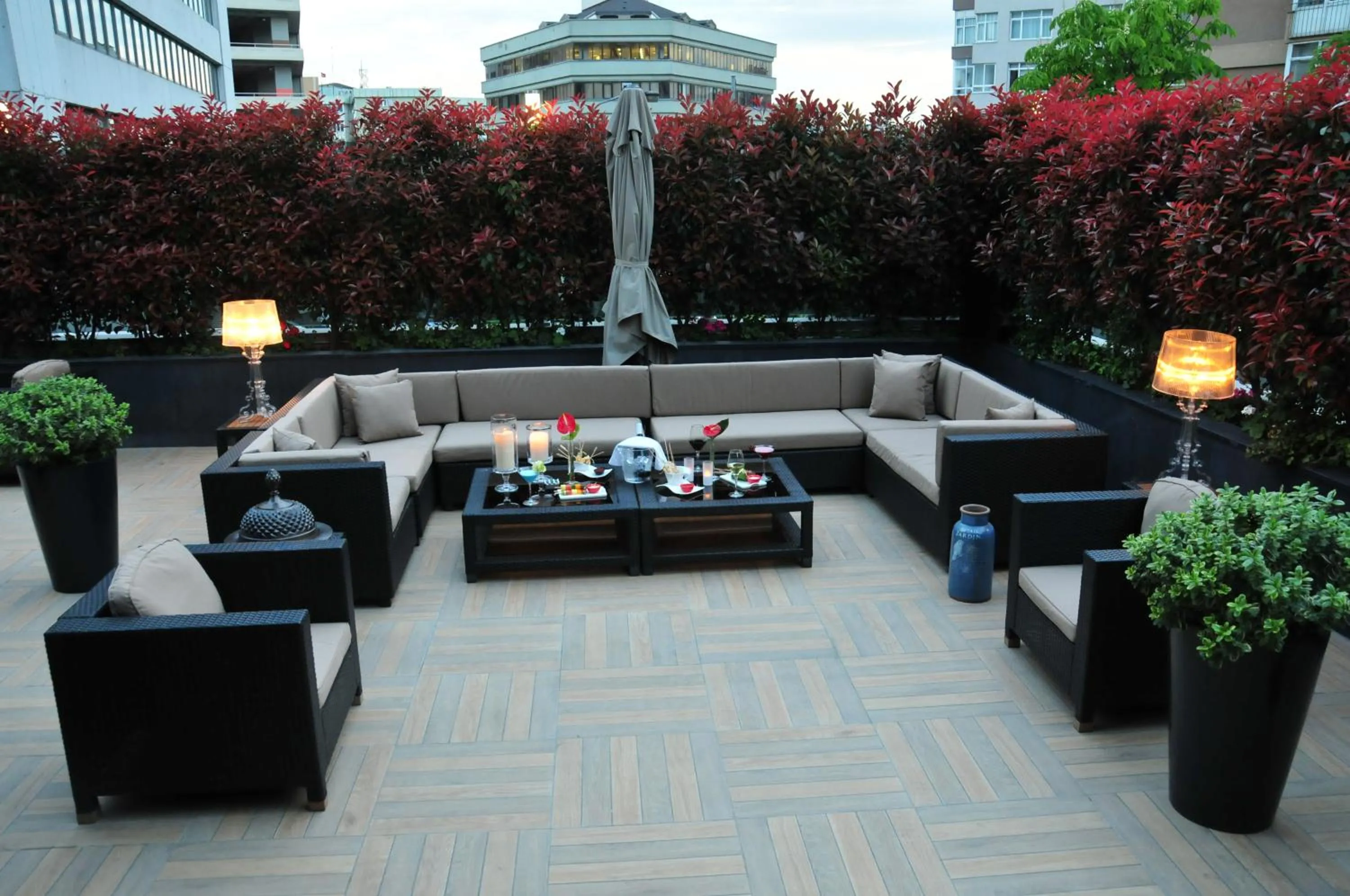 Patio in Surmeli Istanbul Hotel