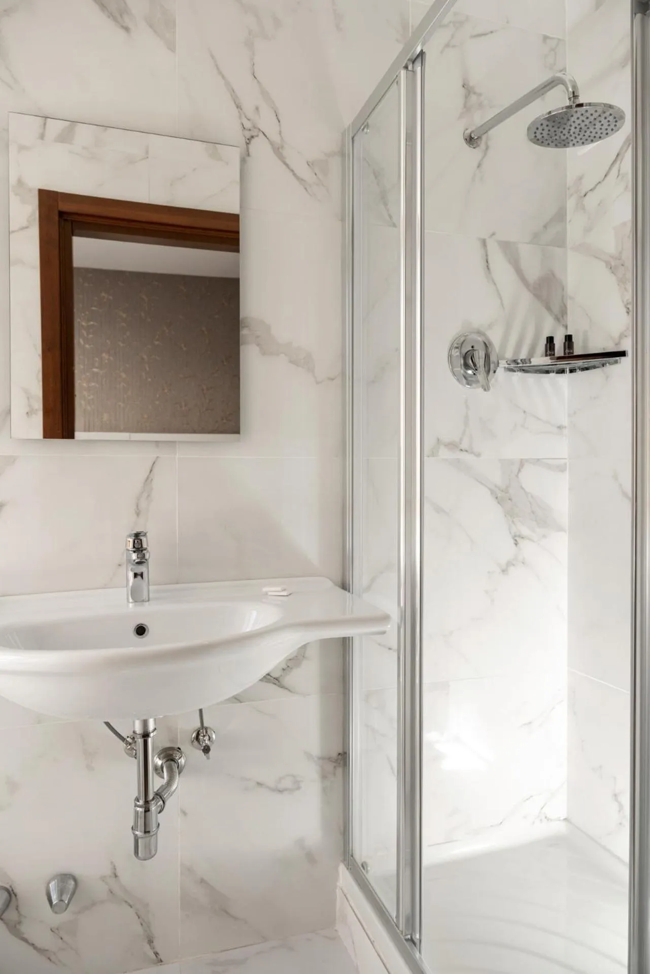 Bathroom in Hotel Re Enzo