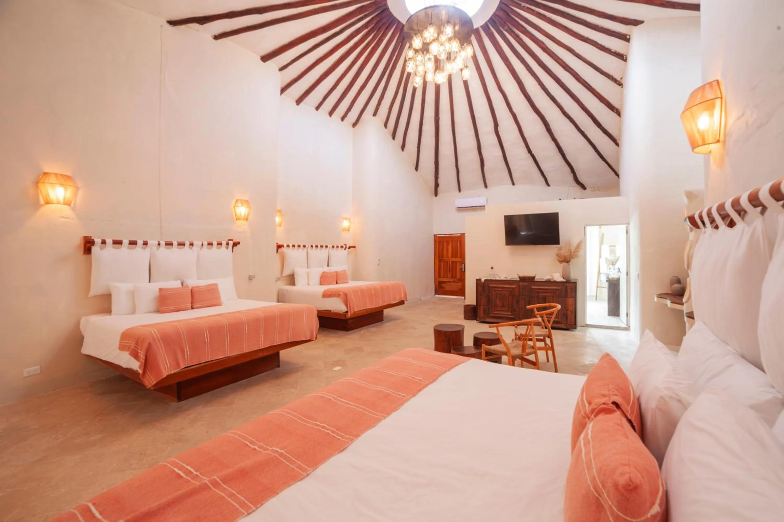 Bed in Alquimia Hotel Boutique